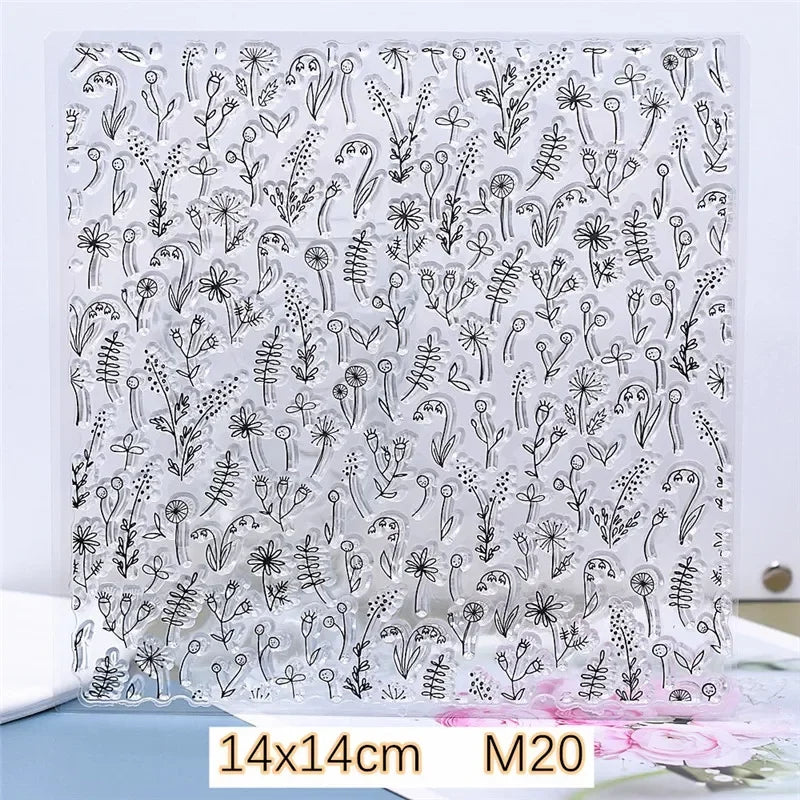 Buy The Best By Artsulli - Art is Long Life Short - SNASAN Dragonfly Polymer Clay Texture Stamp Sheets Summer Pattern DIY Individual Design