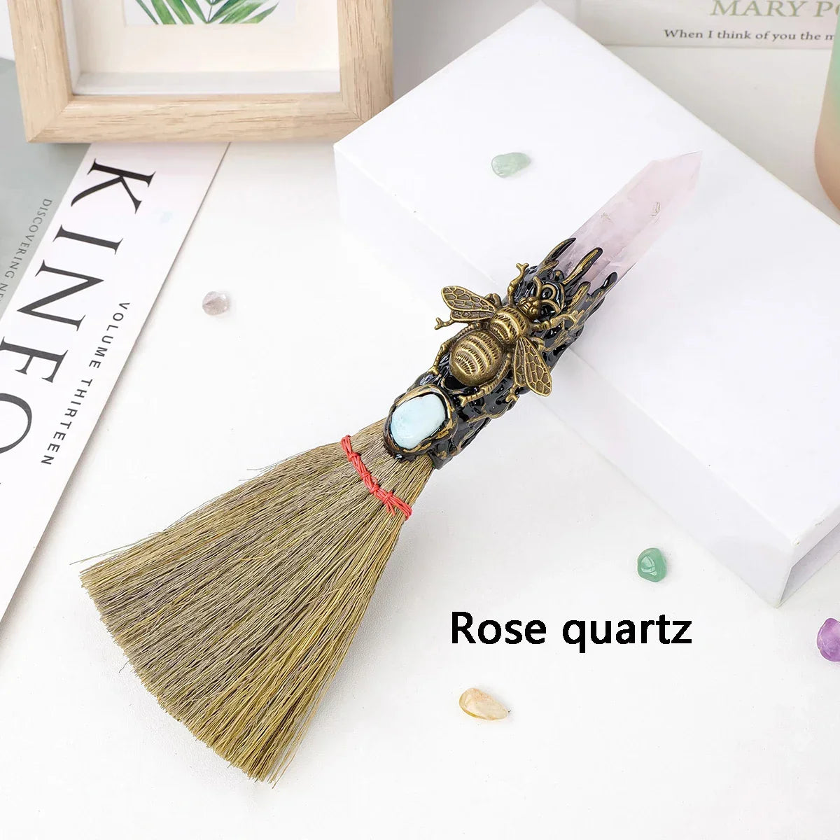Buy The Best By Artsulli - Art is Long Life Short - 1PC Natural Crystal Point Stone Amethyst Altar Witch Supplies Table Decoration Family