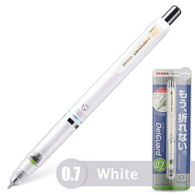 Buy The Best By Artsulli - Art is Long Life Short - ZEBRA Mechanical Pencil Japan DelGuard Type Continuous Core Pencils Lapiseira Students