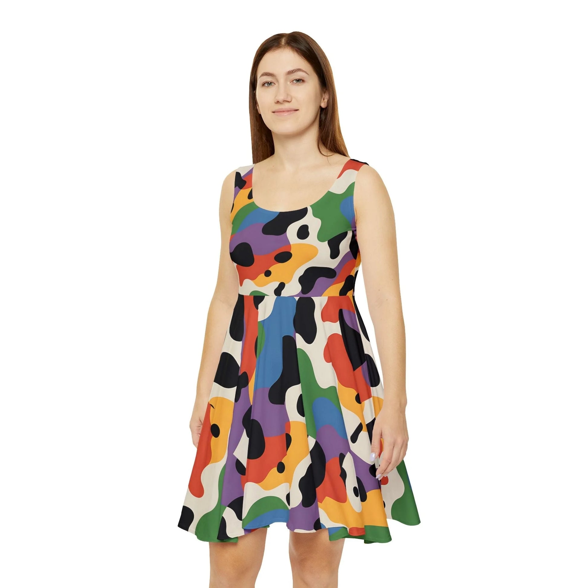 ["All Over Print","AOP","AOP Clothing","Art","Artful","Artistic","Artsy","Arty","Assembled in the USA","Assembled in USA","Illustration","Illustration art","Made in the USA","Made in USA","Skirts & Dresses","Sublimation","Women's Clothing"]