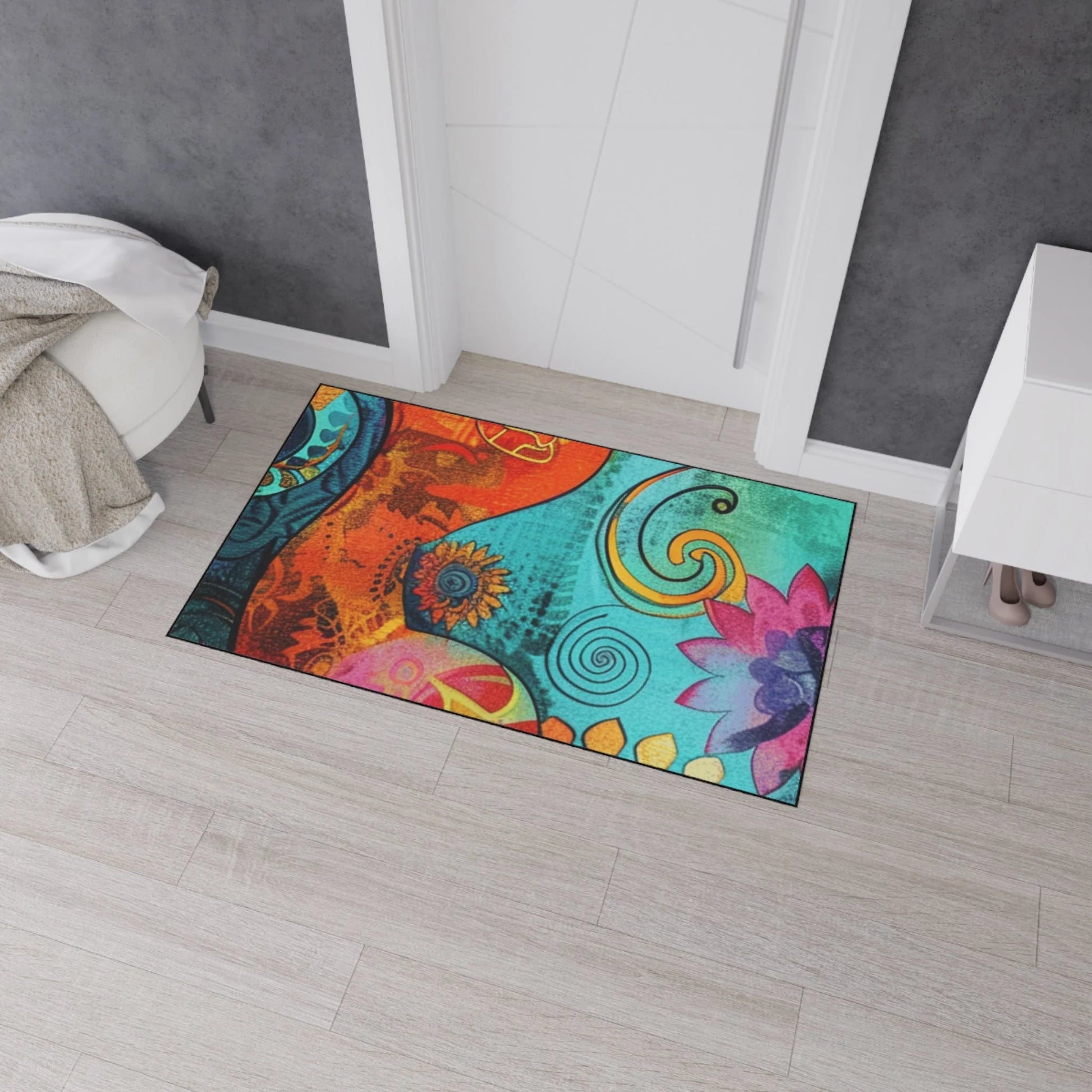 ["Art","Artful","Artistic","Artsy","Arty","Assembled in the USA","Assembled in USA","Decor","Home & Living","Illustration","Illustration art","Indoor","Made in the USA","Made in USA","Outdoor","Rugs & Mats","Sublimation"]