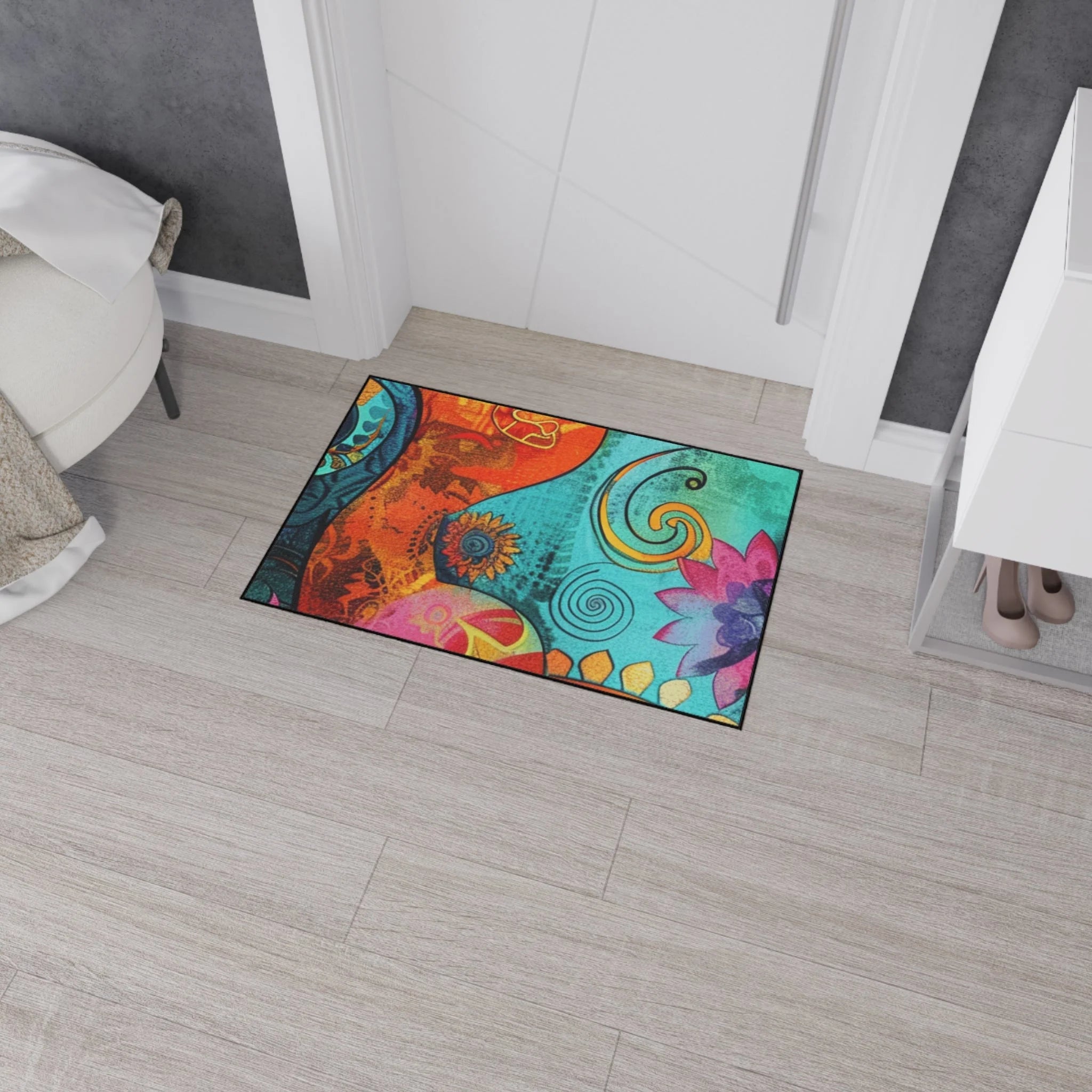 ["Art","Artful","Artistic","Artsy","Arty","Assembled in the USA","Assembled in USA","Decor","Home & Living","Illustration","Illustration art","Indoor","Made in the USA","Made in USA","Outdoor","Rugs & Mats","Sublimation"]
