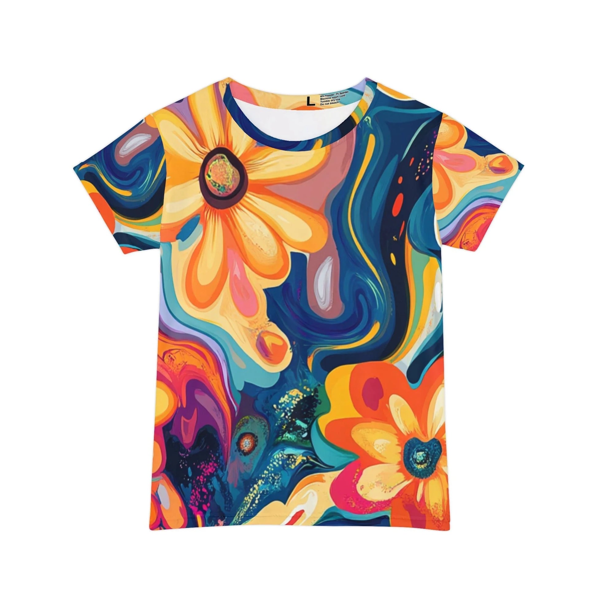 ["All Over Print","AOP","AOP Clothing","Art","Artful","Artistic","Artsy","Arty","Assembled in the USA","Assembled in USA","Illustration","Illustration art","Made in the USA","Made in USA","Sublimation","T-shirts","Tops","Women's Clothing"]