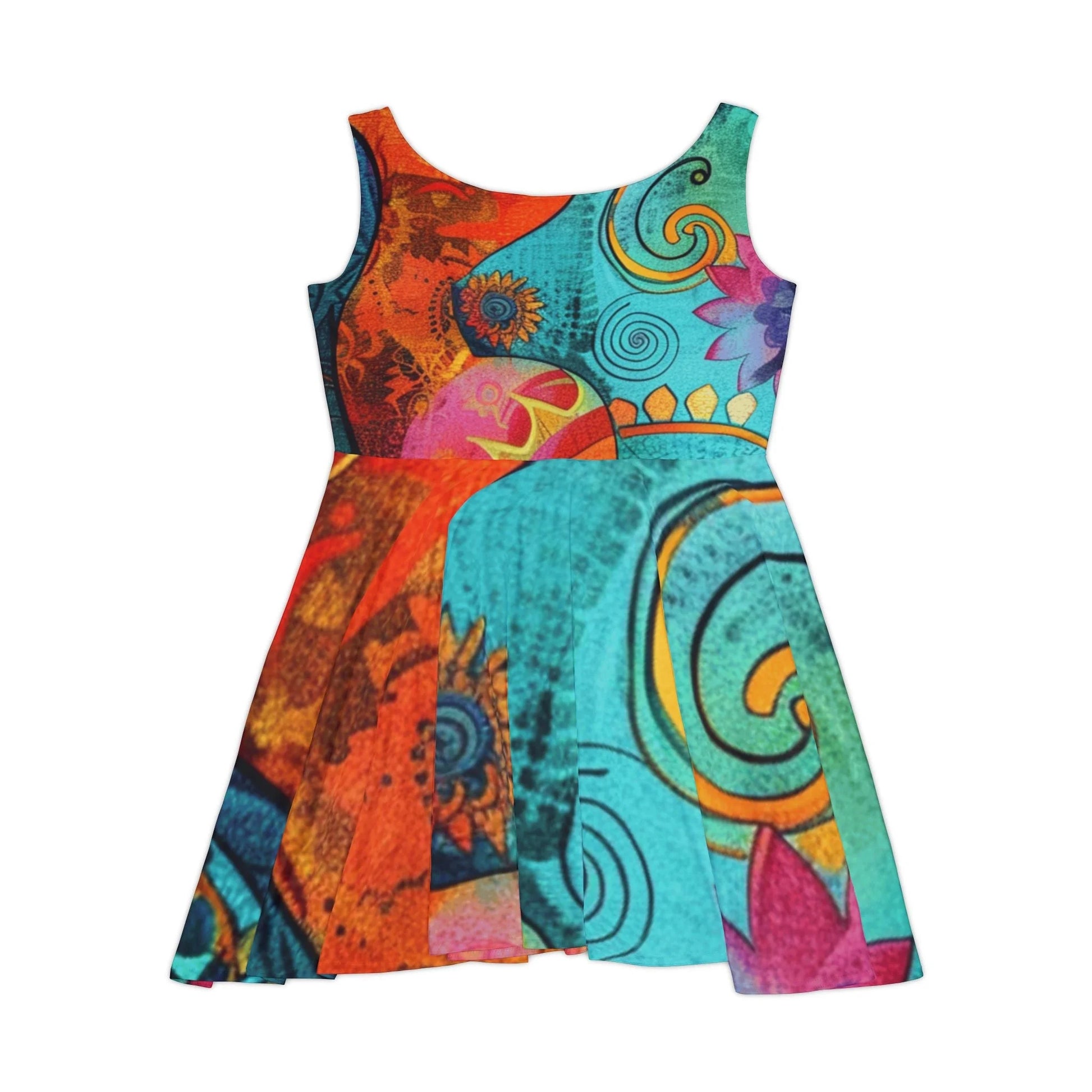 ["All Over Print","AOP","AOP Clothing","Art","Artful","Artistic","Artsy","Arty","Assembled in the USA","Assembled in USA","Illustration","Illustration art","Made in the USA","Made in USA","Skirts & Dresses","Sublimation","Women's Clothing"]