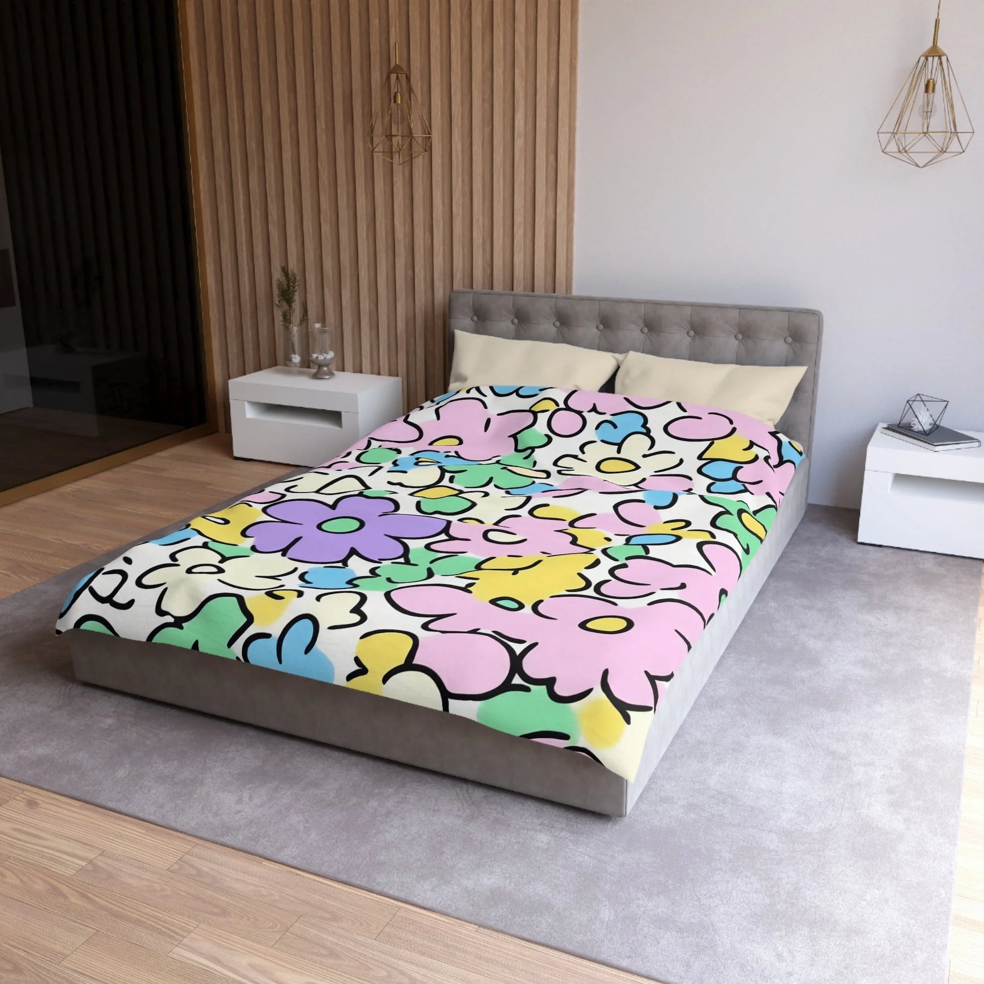 ["All Over Print","AOP","Art","Artful","Artistic","Artsy","Arty","Bed","Bedding","Blankets","Home & Living","Illustration","Illustration art","Indoor","Queen","Twin"]