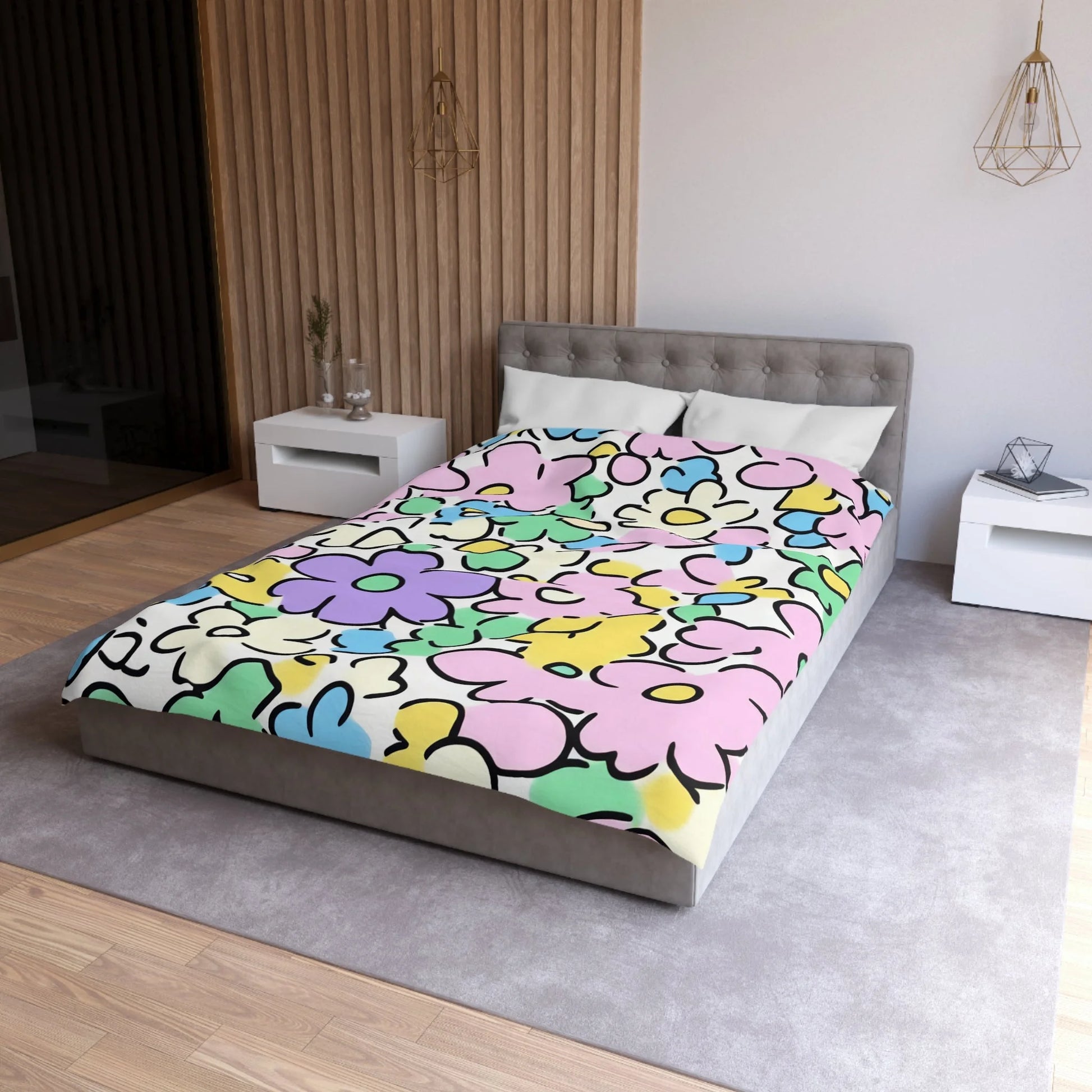 ["All Over Print","AOP","Art","Artful","Artistic","Artsy","Arty","Bed","Bedding","Blankets","Home & Living","Illustration","Illustration art","Indoor","Queen","Twin"]