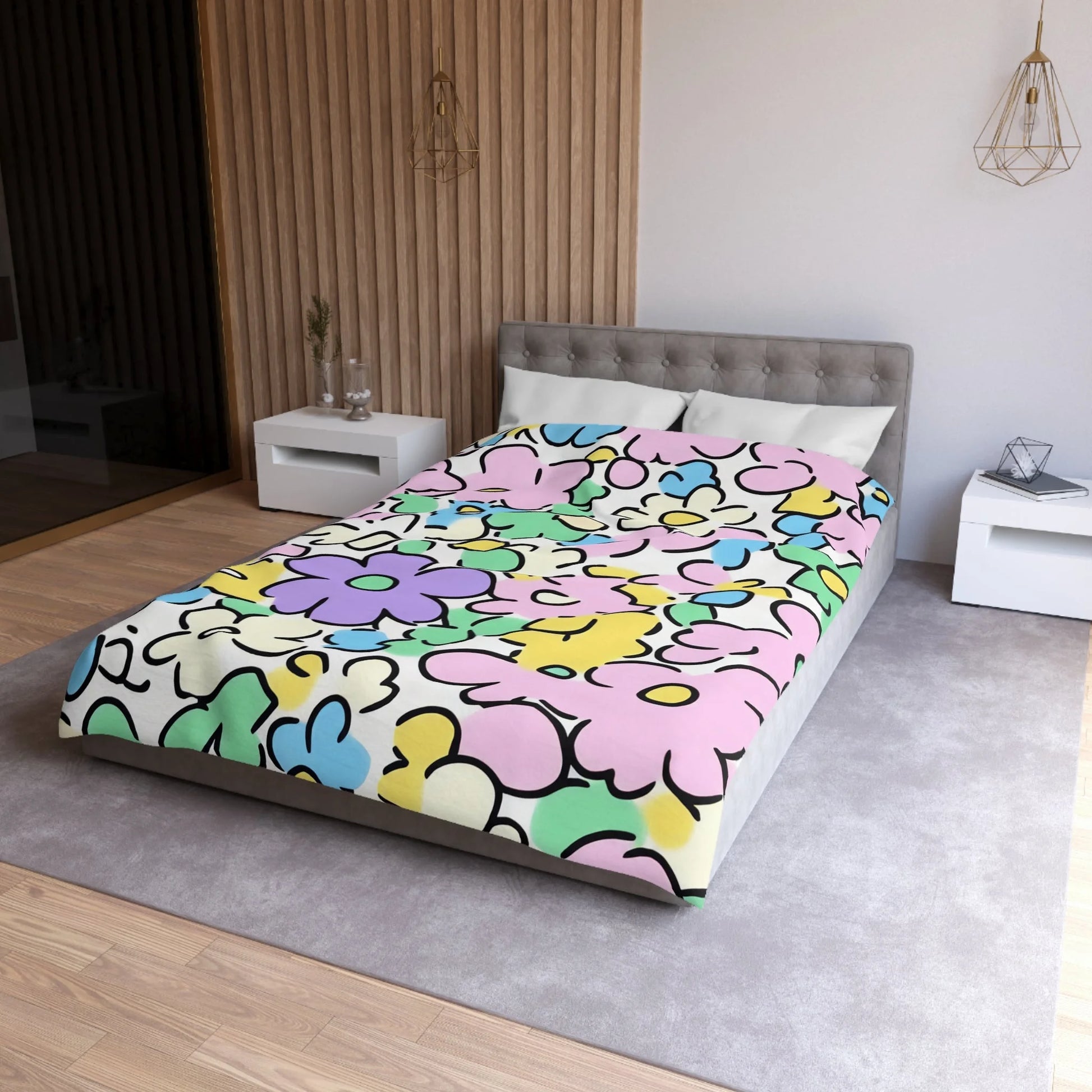 ["All Over Print","AOP","Art","Artful","Artistic","Artsy","Arty","Bed","Bedding","Blankets","Home & Living","Illustration","Illustration art","Indoor","Queen","Twin"]