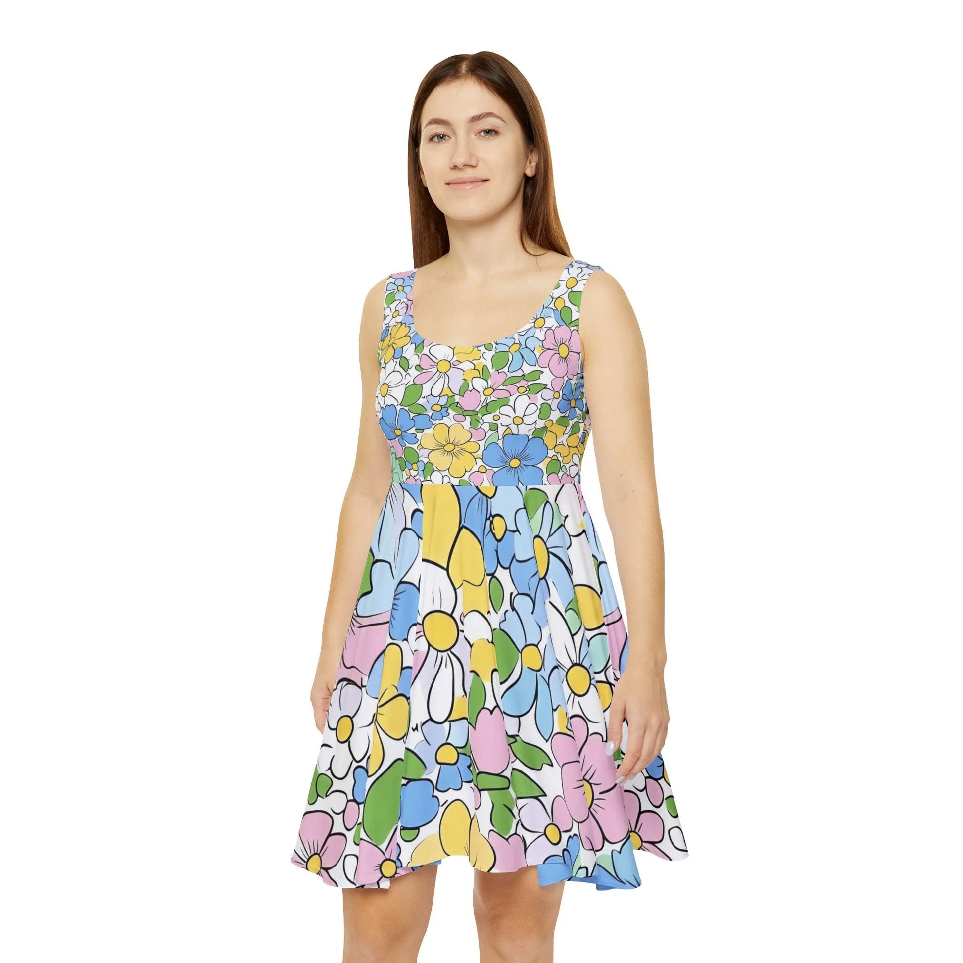 ["All Over Print","AOP","AOP Clothing","Art","Artful","Artistic","Artsy","Arty","Assembled in the USA","Assembled in USA","Illustration","Illustration art","Made in the USA","Made in USA","Skirts & Dresses","Sublimation","Women's Clothing"]