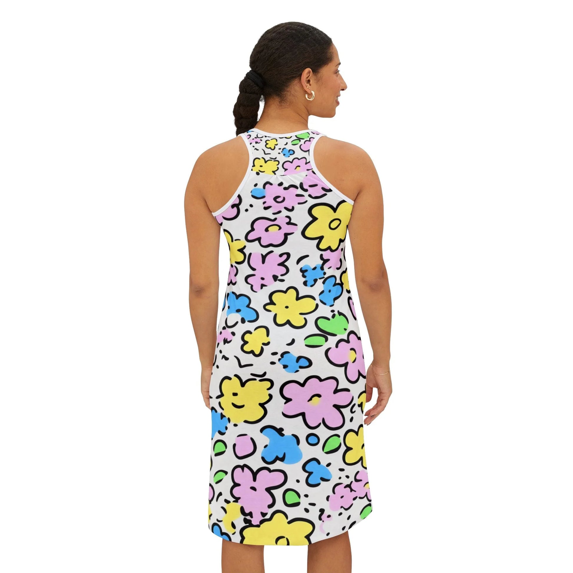 ["All Over Print","AOP","Art","Artful","Artistic","Artsy","Arty","Assembled in the USA","Assembled in USA","Illustration","Illustration art","Made in the USA","Made in USA","Skirts & Dresses","Sublimation","Women's Clothing"]
