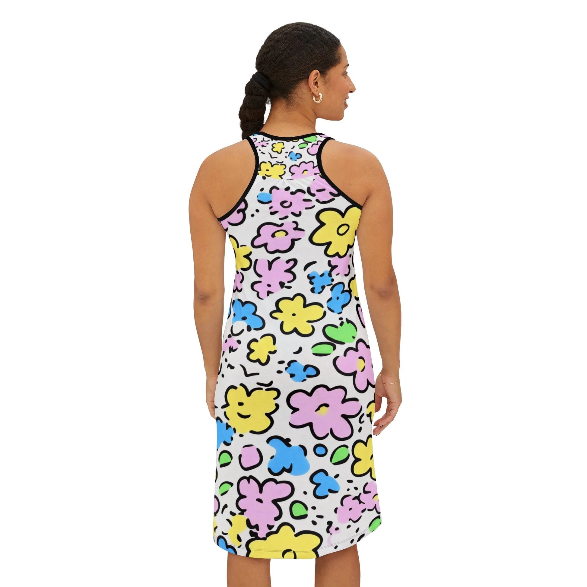 ["All Over Print","AOP","Art","Artful","Artistic","Artsy","Arty","Assembled in the USA","Assembled in USA","Illustration","Illustration art","Made in the USA","Made in USA","Skirts & Dresses","Sublimation","Women's Clothing"]