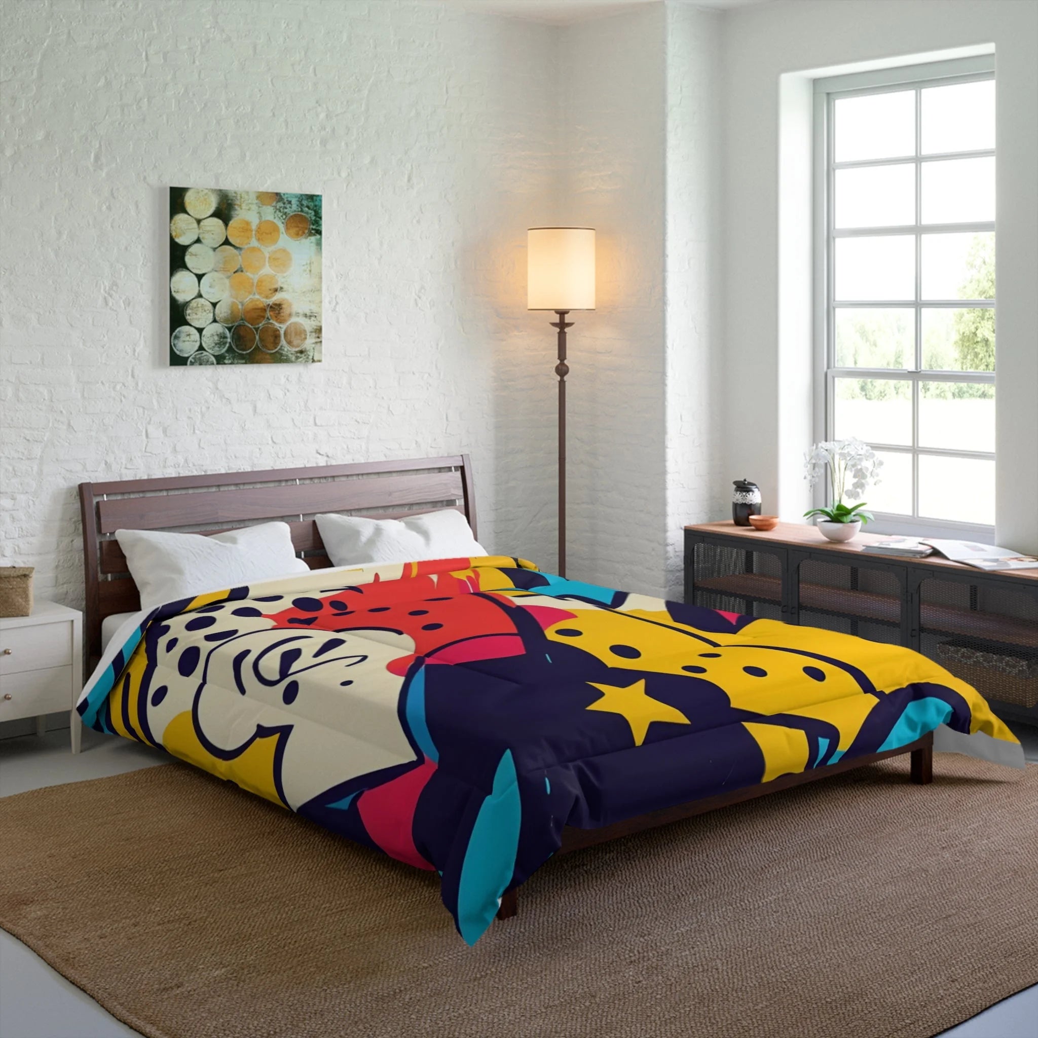 ["All Over Print","AOP","Art","Artful","Artistic","Artsulli","Artsy","Arty","Bed","Bedding","Blankets","Full Print","Home & Living","Illustration","Illustration art","Jakkoutthebxx","Merch","Merchandise","Product","Queen","Twin"]