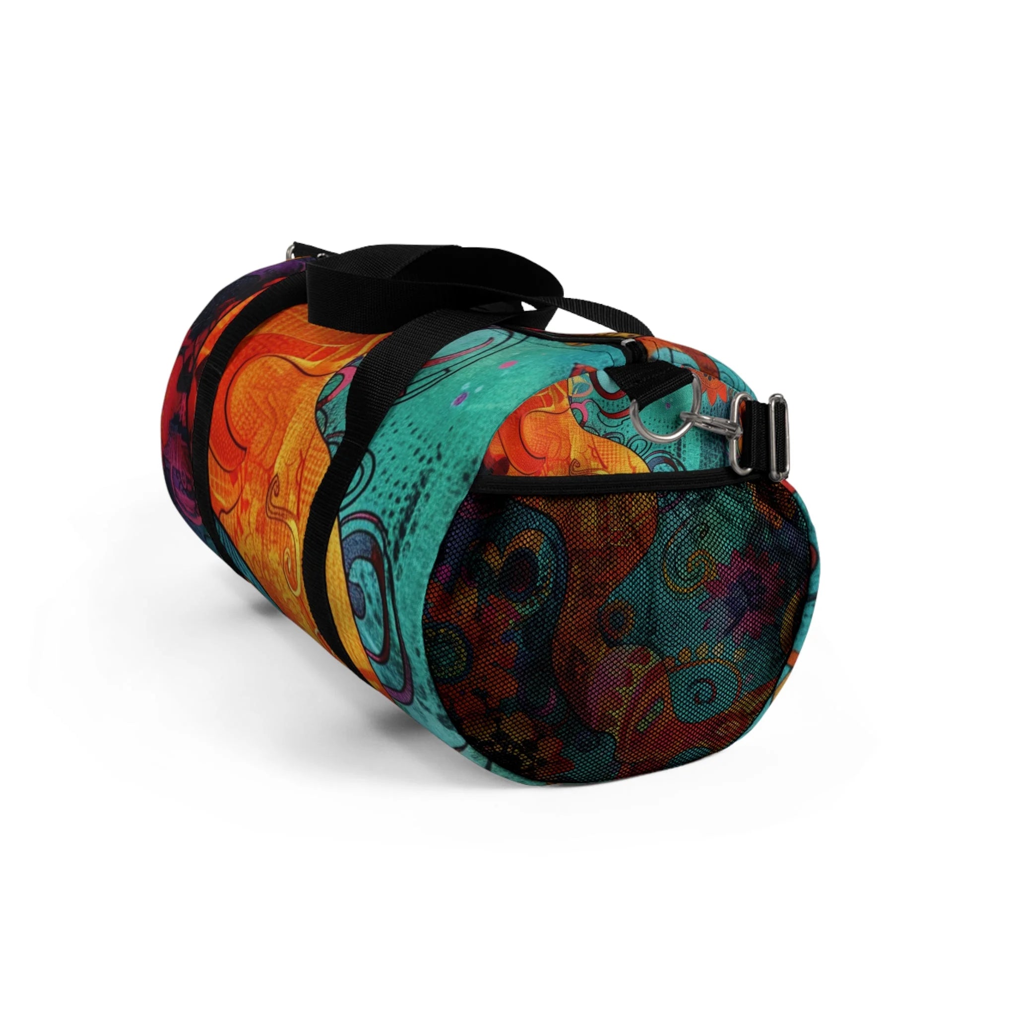 ["Accessories","All Over Print","AOP","Art","Artful","Artistic","Artsy","Arty","Assembled in the USA","Assembled in USA","Bags","Duffle","Illustration","Illustration art","Made in the USA","Made in USA"]