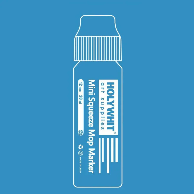Buy The Best By Artsulli - Art is Long Life Short - 12mm/20ml Mini Graffiti Flow Pen Paint Signature Round Tip Waterproof Marker With Ink