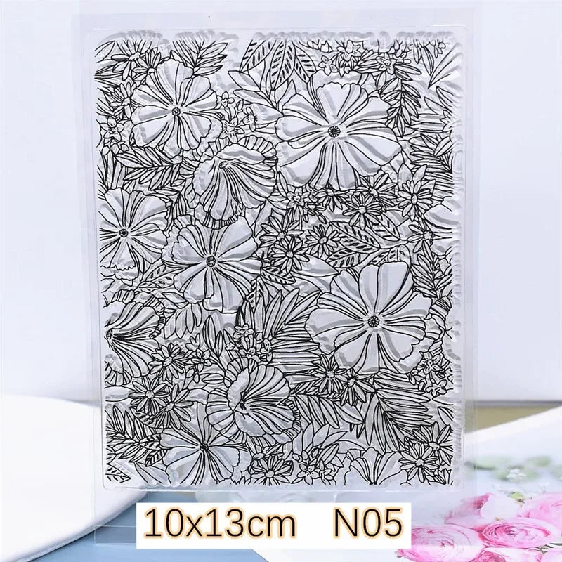 Buy The Best By Artsulli - Art is Long Life Short - SNASAN Dragonfly Polymer Clay Texture Stamp Sheets Summer Pattern DIY Individual Design