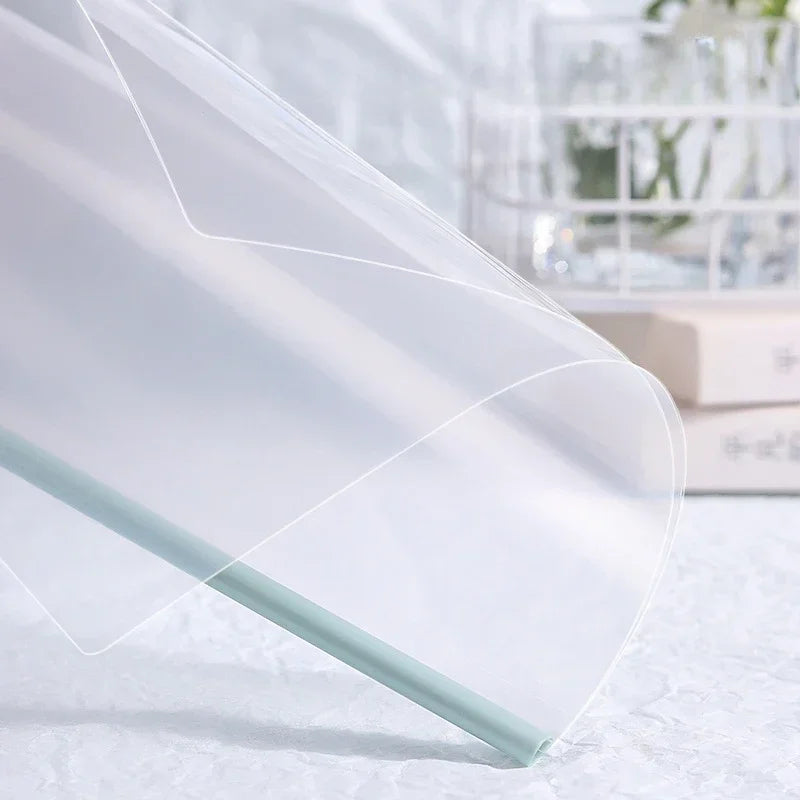 Buy The Best By Artsulli - Art is Long Life Short - 10pcs Transparent File Document Thicken Draw Rod A4 Folder Test Paper Storage Bag Clip