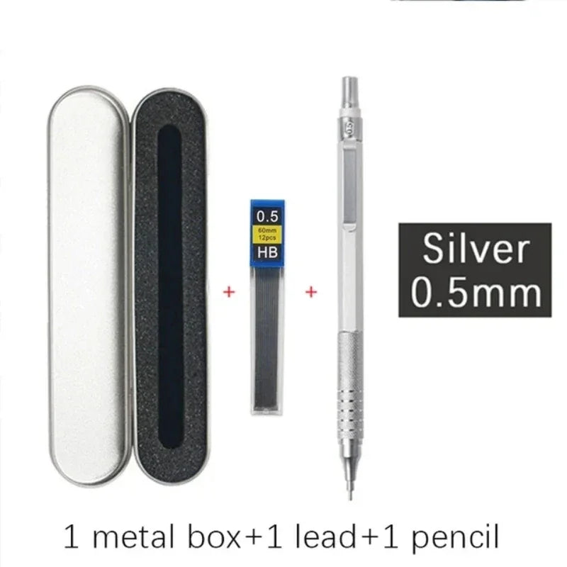 Buy The Best By Artsulli - Art is Long Life Short - High Quality Metal Mechanical Pencils Set with Lead Refills Drafting Automatic Pencil