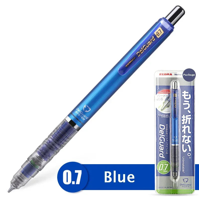 Buy The Best By Artsulli - Art is Long Life Short - ZEBRA Mechanical Pencil Japan DelGuard Type Continuous Core Pencils Lapiseira Students