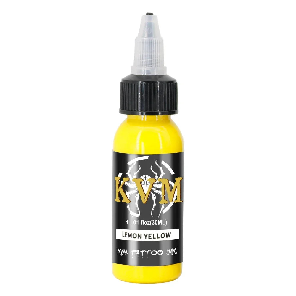 Buy The Best By Artsulli - Art is Long Life Short - KVM 30ml Multi-Color Tattoo Ink Pigment with box Kit Natural Plant Micro Permanent