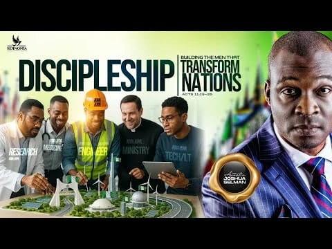 Discipleship (Building The Men That Transform Society) by Apostle Selman