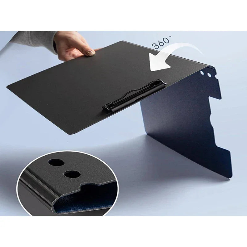 Buy The Best By Artsulli - Art is Long Life Short - Bview 1Pcs Waterproof Fold with Double Clips Clipboard A4/A3 File Cover Folder Write
