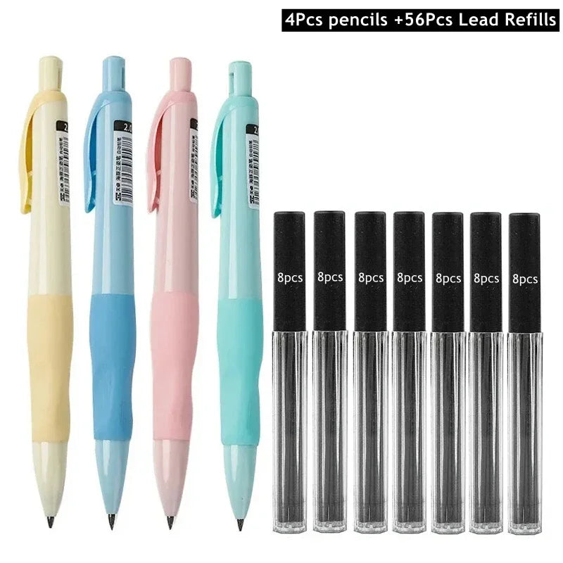 Buy The Best By Artsulli - Art is Long Life Short - Cute Dolphin 2mm Mechanical Pencils Set Carpenter Drafting HB Pencil 2.0 mm for Drawing