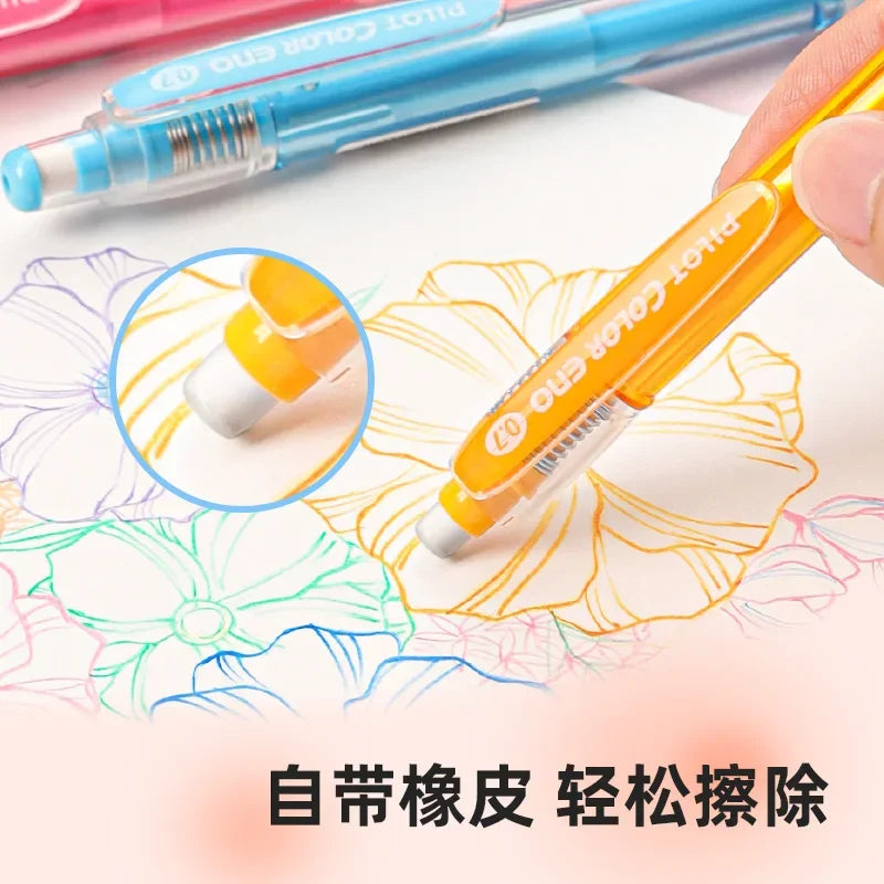 Buy The Best By Artsulli - Art is Long Life Short - 1Set PILOT COLOR ENO Mechanical Pencil HCR-197 Erasing 0.7mm Student Drawing Sketch