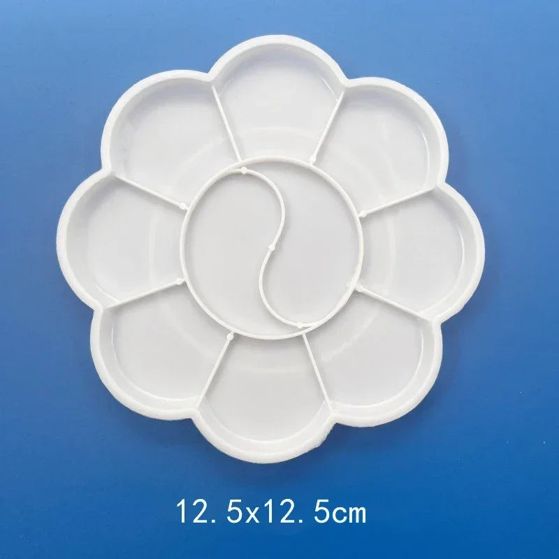 Buy The Best By Artsulli - Art is Long Life Short - 1PC Painting Palette Reusable Clean Easily Plastic Paint Tray Supplies Essential