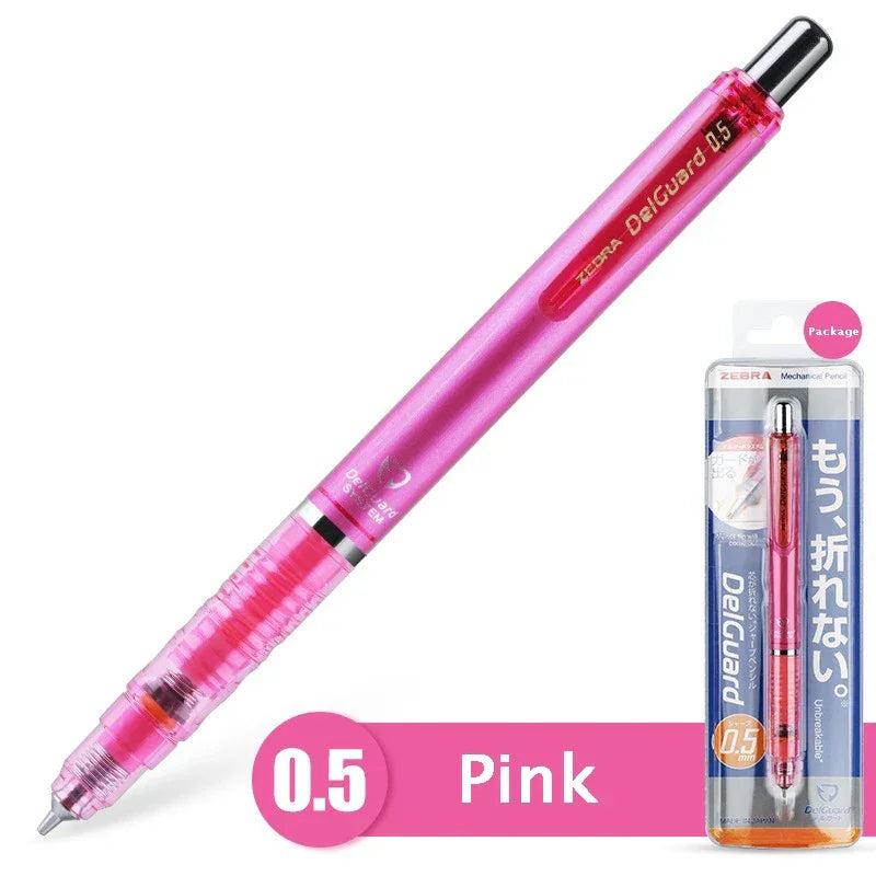 Buy The Best By Artsulli - Art is Long Life Short - ZEBRA Mechanical Pencil Japan DelGuard Type Continuous Core Pencils Lapiseira Students