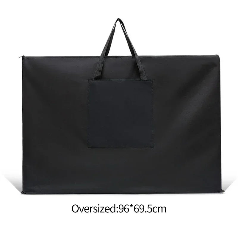 Buy The Best By Artsulli - Art is Long Life Short - A1 Waterproof Oxford Fabric Painting Board Bags Large Capacity Simple Bag Black Artist