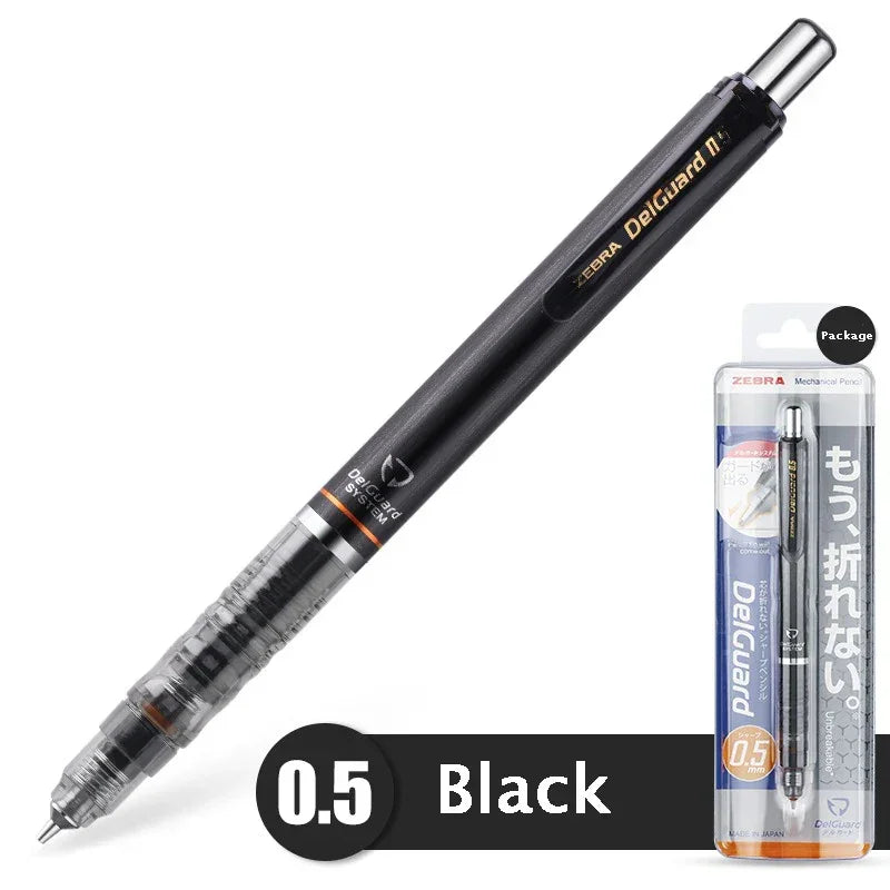 Buy The Best By Artsulli - Art is Long Life Short - ZEBRA Mechanical Pencil Japan DelGuard Type Continuous Core Pencils Lapiseira Students