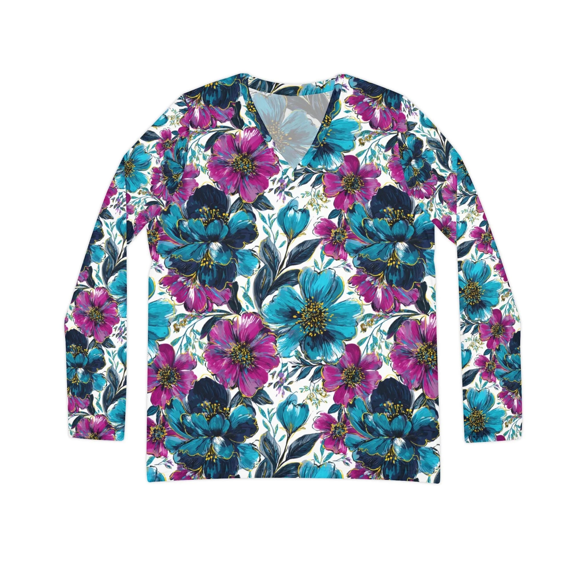 ["All Over Print","AOP","AOP Clothing","Art","Artful","Artistic","Artsulli","Artsy","Arty","Assembled in the USA","Assembled in USA","Full Print","Illustration","Illustration art","Jakkoutthebxx","Long Sleeves","Made in the USA","Made in USA","Merch","Merchandise","Product","Sublimation","Tops","V-neck","Women's Clothing"]