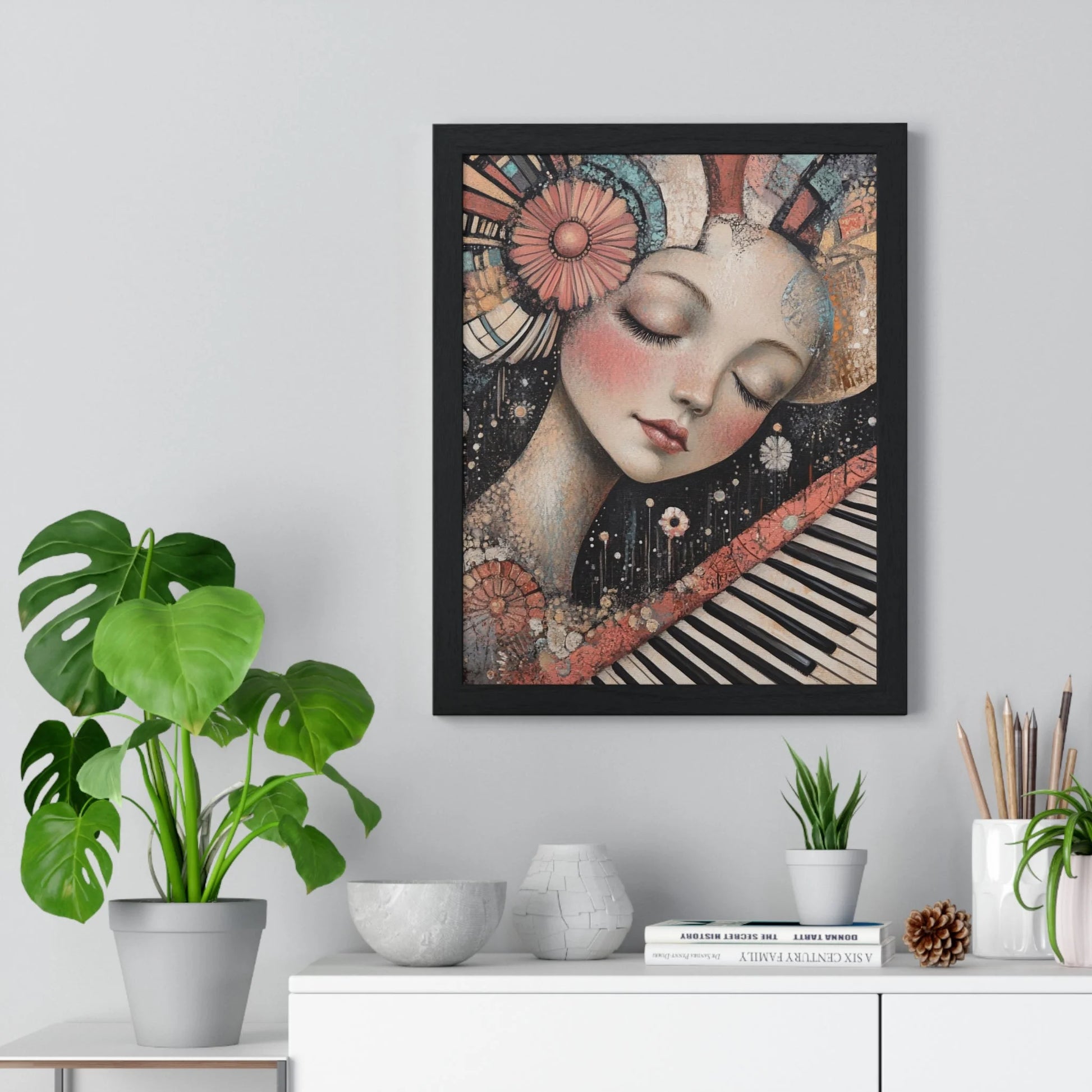 Buy The Best black framed art print abstract By Art & Illustration Supplies - Melodic Dream Abstract Wall - 2026
