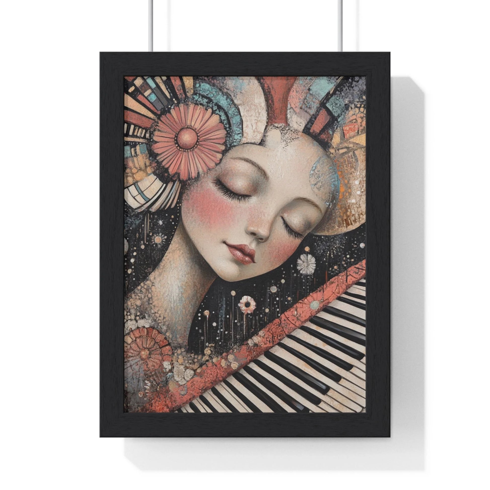 Buy The Best black framed art print abstract By Art & Illustration Supplies - Melodic Dream Abstract Wall - 2026