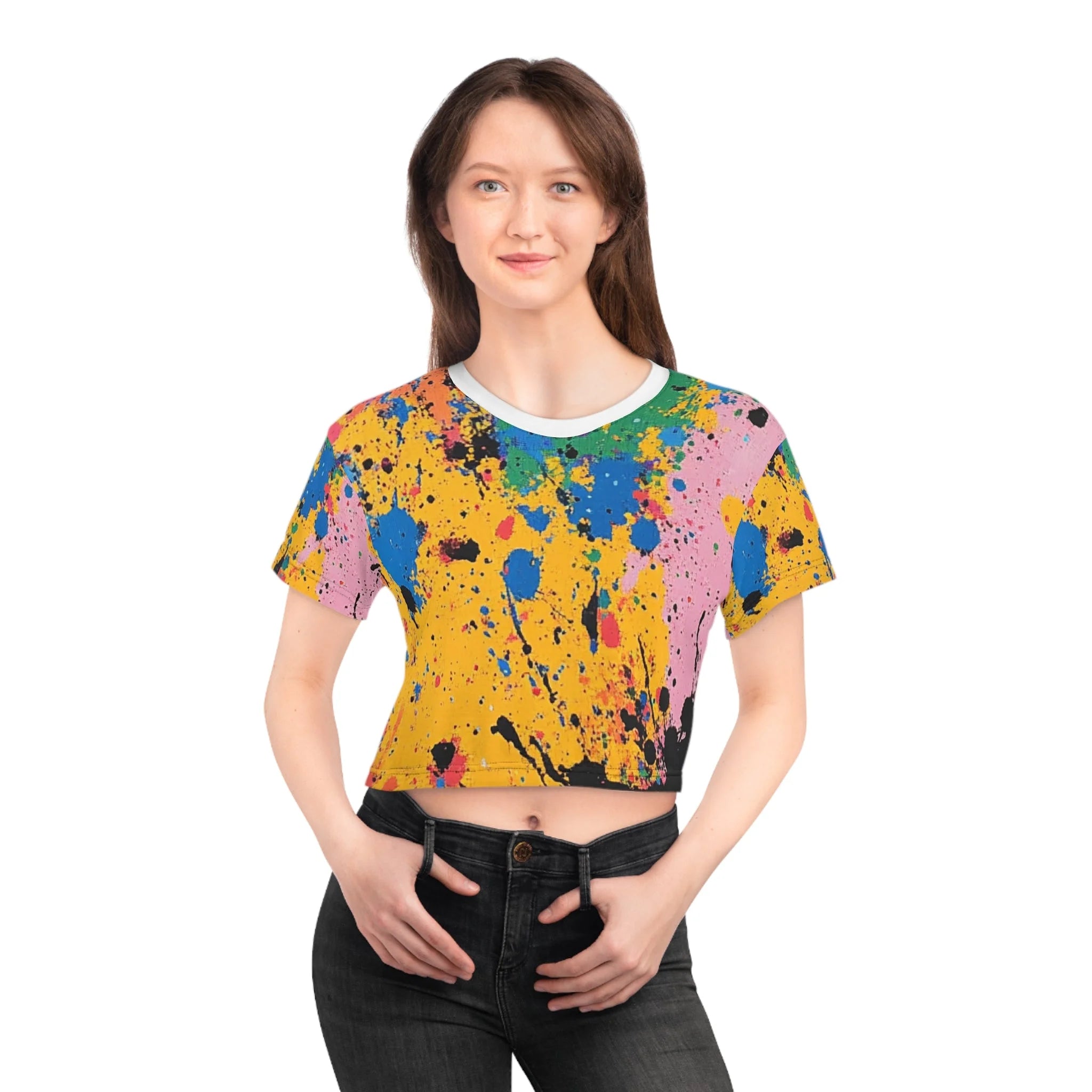 ["All Over Print","AOP","AOP Clothing","Art","Artful","Artistic","Artsulli","Artsy","Arty","Assembled in the USA","Assembled in USA","Crop tops","Cropped","Full Print","Illustration","Illustration art","Jakkoutthebxx","Made in the USA","Made in USA","Merch","Merchandise","Product","Sublimation","T-shirts","Women's Clothing"]