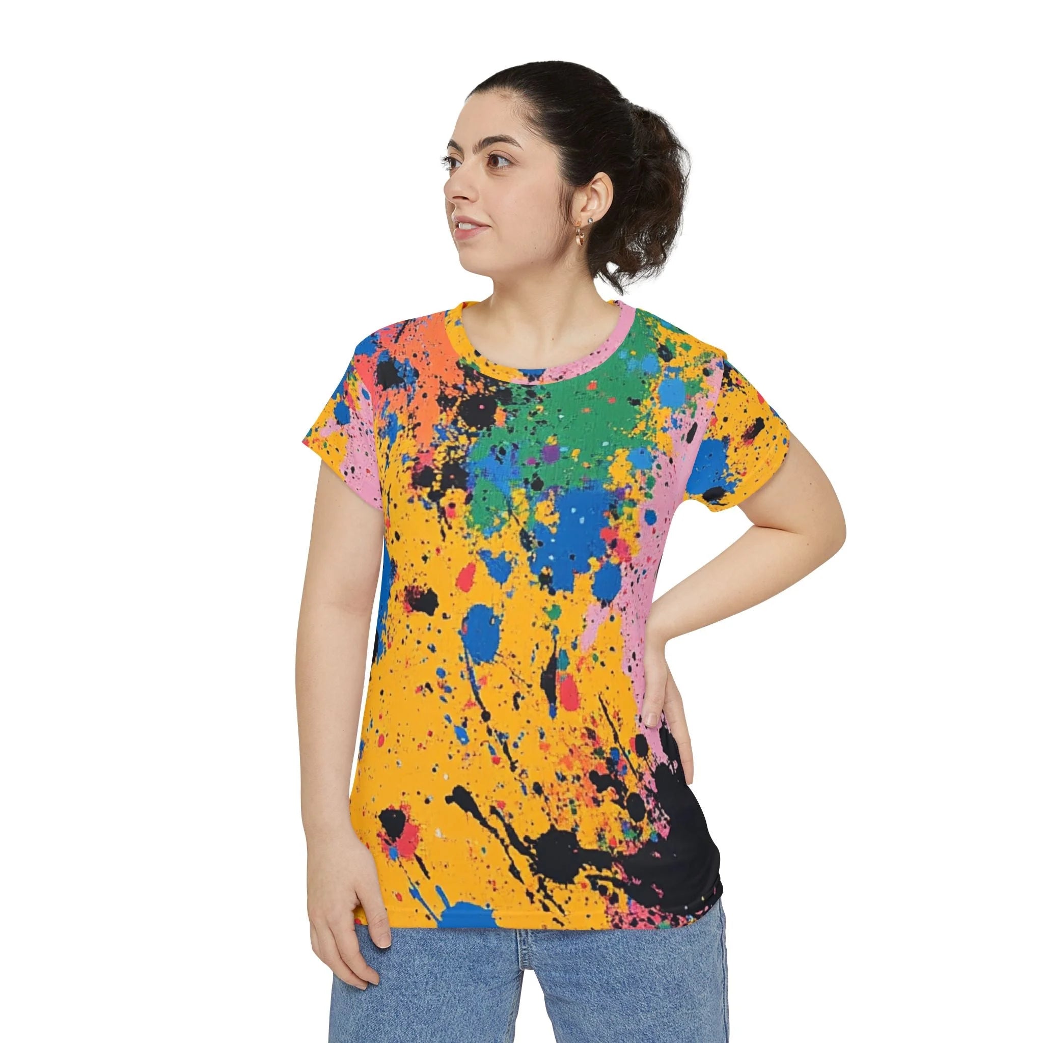 ["All Over Print","AOP","AOP Clothing","Art","Artful","Artistic","Artsulli","Artsy","Arty","Assembled in the USA","Assembled in USA","Full Print","Illustration","Illustration art","Jakkoutthebxx","Made in the USA","Made in USA","Merch","Merchandise","Product","Sublimation","T-shirts","Tops","Women's Clothing"]