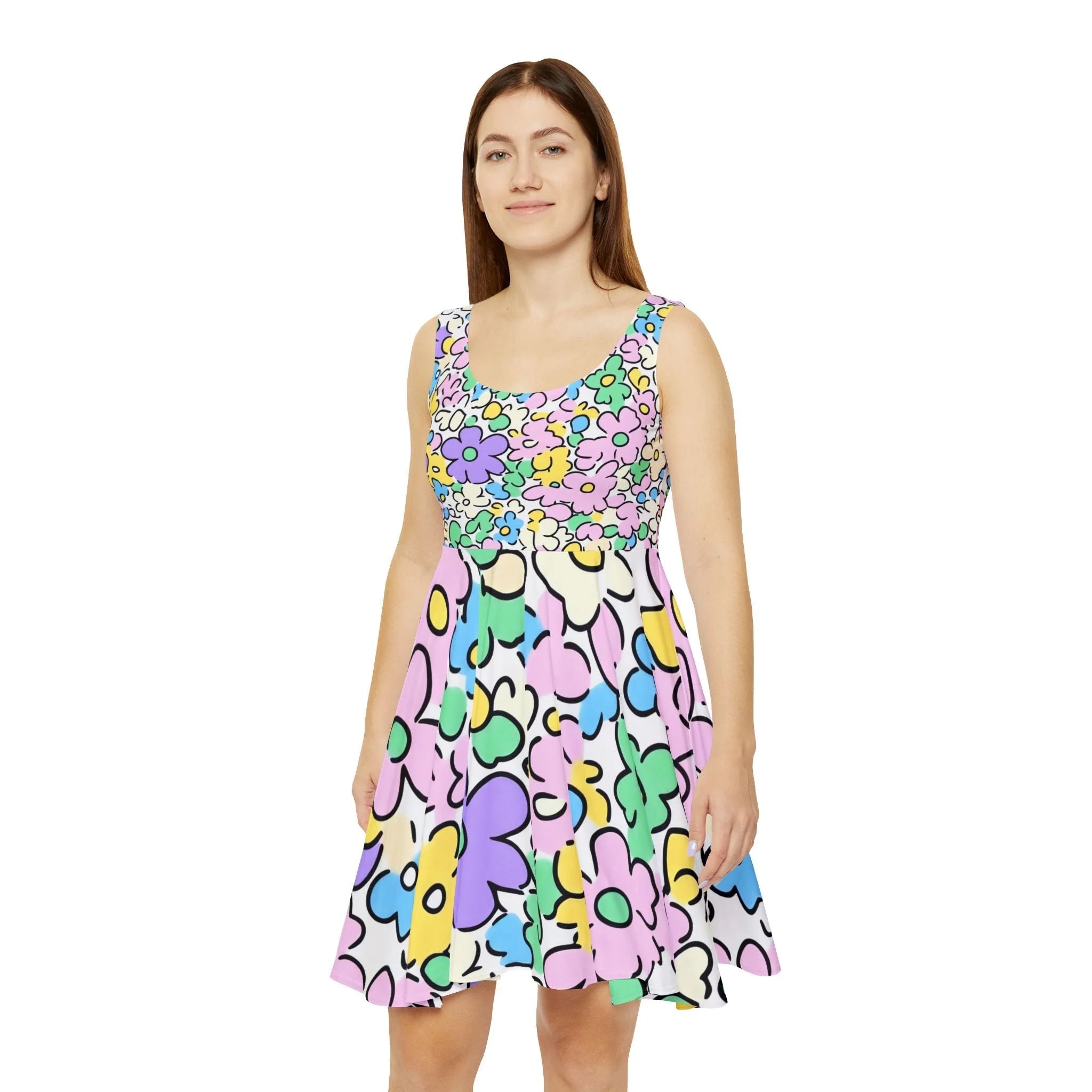 ["All Over Print","AOP","AOP Clothing","Art","Artful","Artistic","Artsy","Arty","Assembled in the USA","Assembled in USA","Illustration","Illustration art","Made in the USA","Made in USA","Skirts & Dresses","Sublimation","Women's Clothing"]