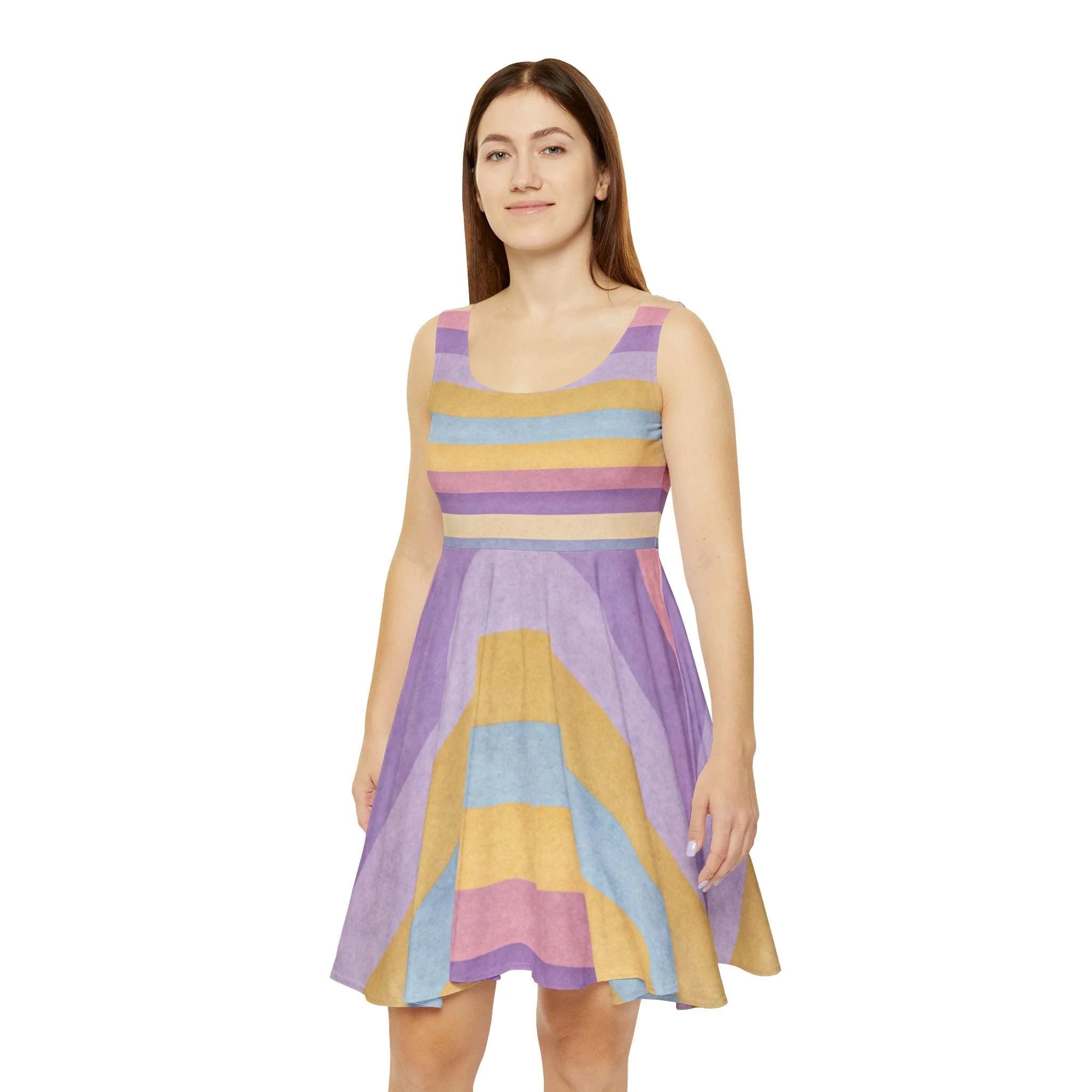 ["All Over Print","AOP","AOP Clothing","Art","Artful","Artistic","Artsy","Arty","Assembled in the USA","Assembled in USA","Illustration","Illustration art","Made in the USA","Made in USA","Skirts & Dresses","Sublimation","Women's Clothing"]