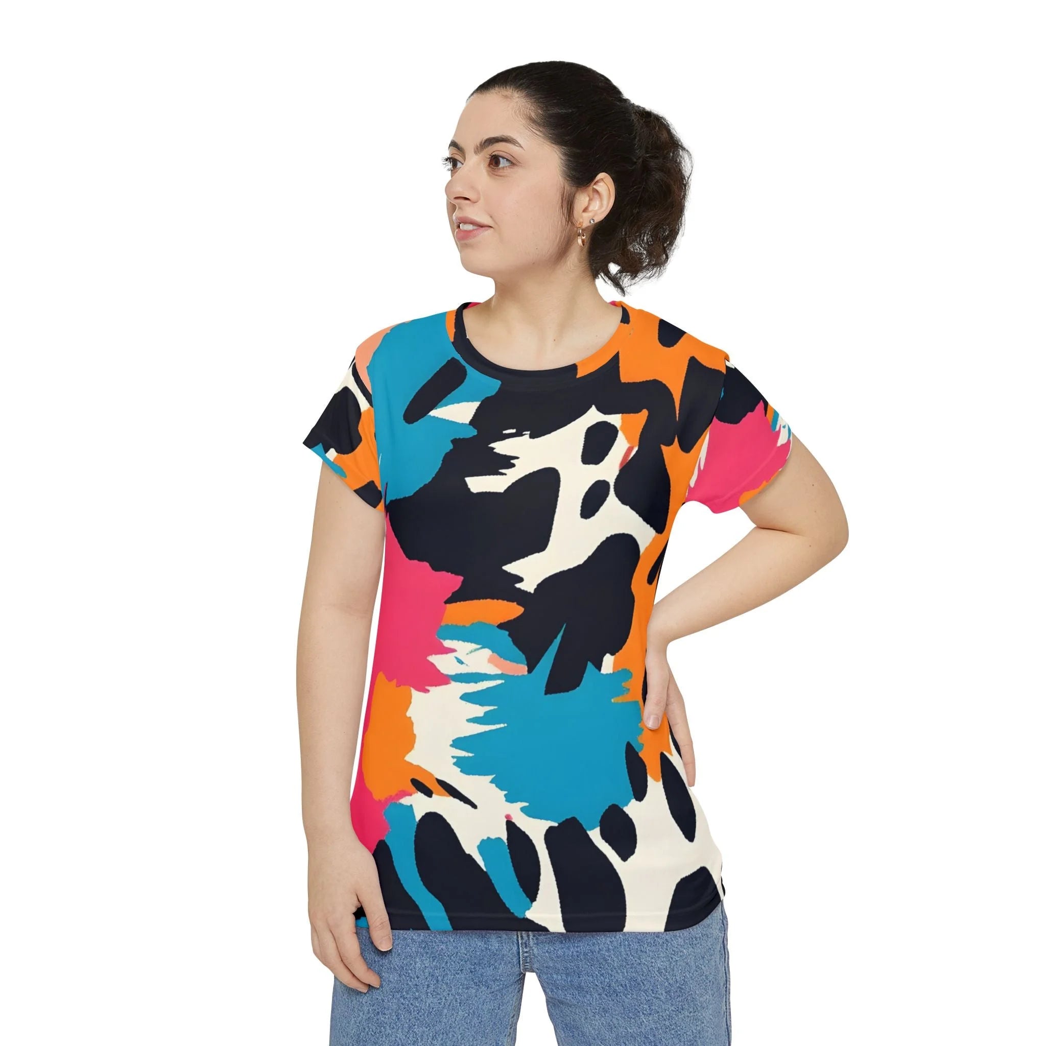 ["All Over Print","AOP","AOP Clothing","Art","Artful","Artistic","Artsulli","Artsy","Arty","Assembled in the USA","Assembled in USA","Full Print","Illustration","Illustration art","Jakkoutthebxx","Made in the USA","Made in USA","Merch","Merchandise","Product","Sublimation","T-shirts","Tops","Women's Clothing"]