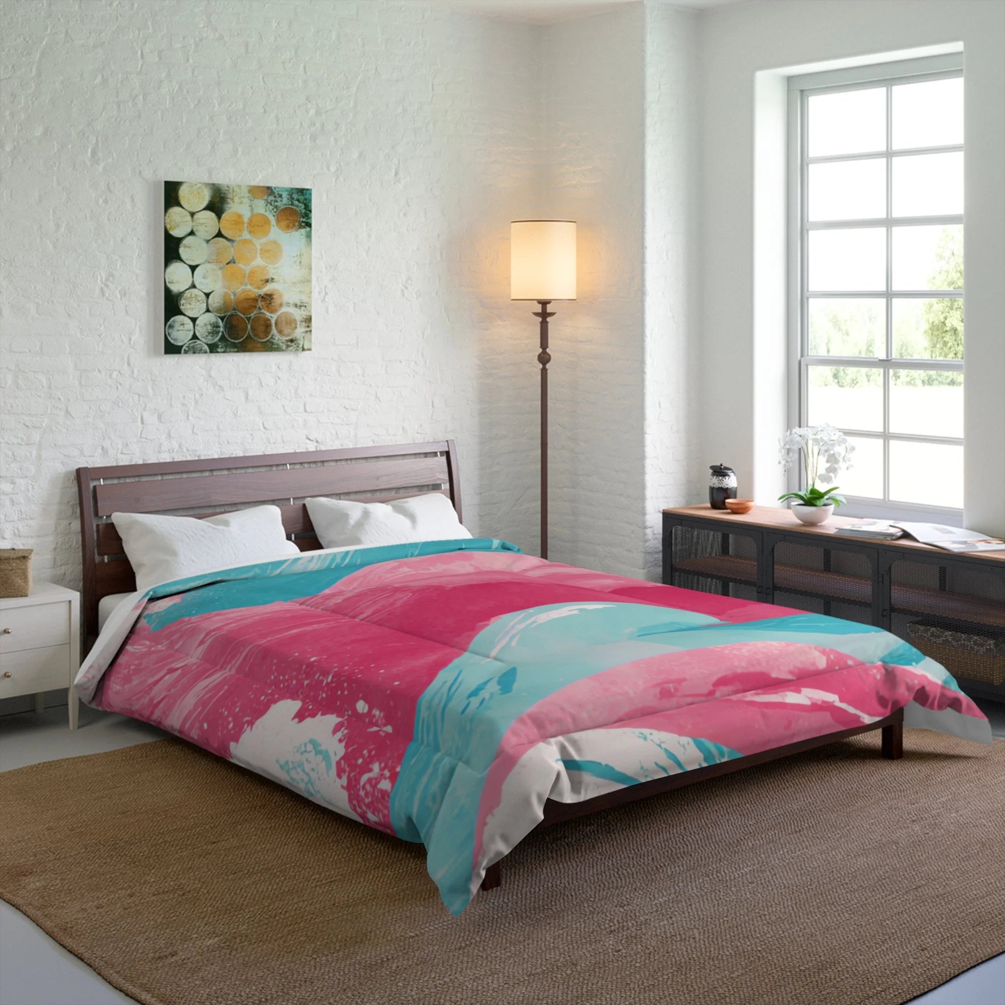["All Over Print","AOP","Art","Artful","Artistic","Artsulli","Artsy","Arty","Bed","Bedding","Blankets","Full Print","Home & Living","Illustration","Illustration art","Jakkoutthebxx","Merch","Merchandise","Product","Queen","Twin"]