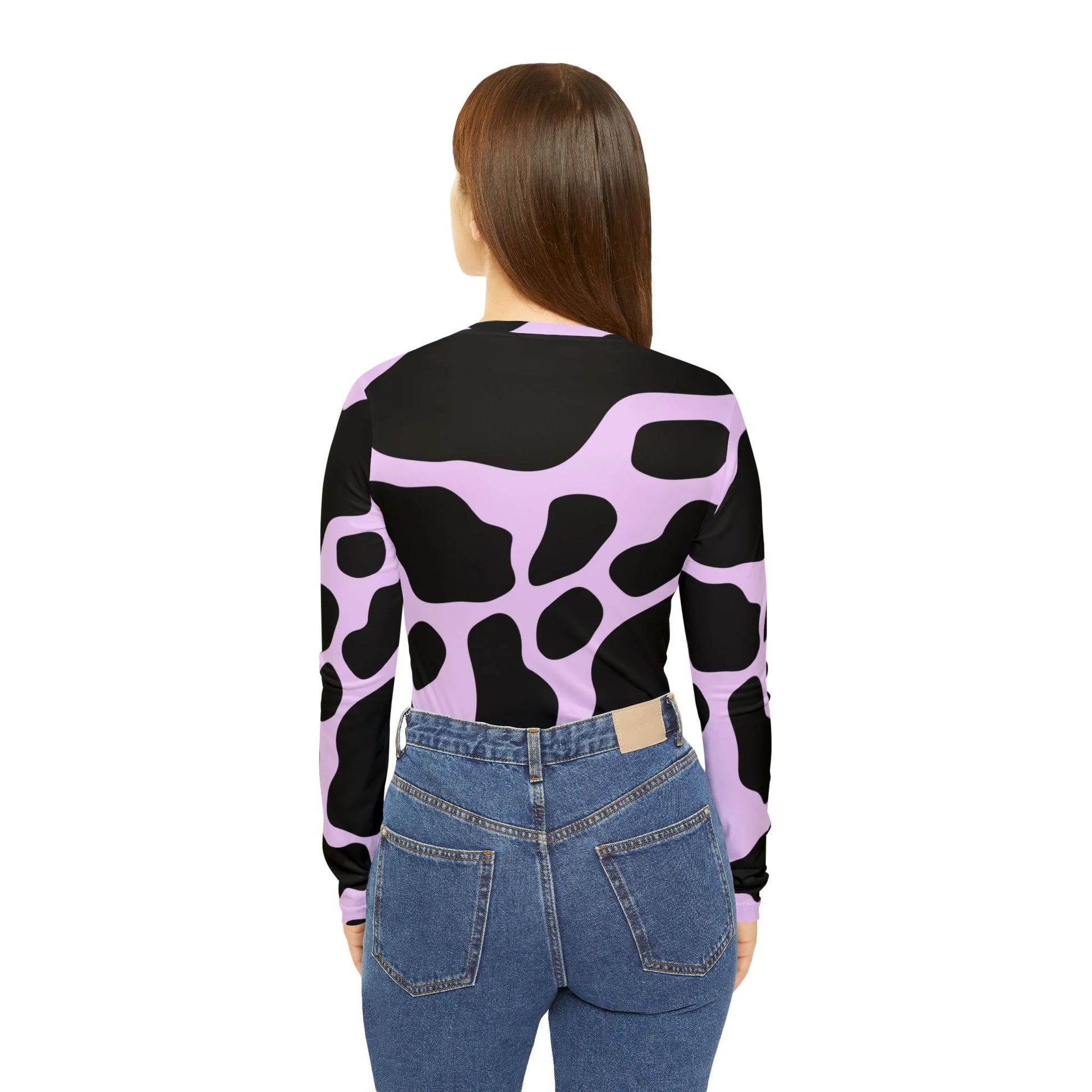 ["All Over Print","AOP","AOP Clothing","Art","Artful","Artistic","Artsy","Arty","Assembled in the USA","Assembled in USA","Illustration","Illustration art","Long Sleeves","Made in the USA","Made in USA","Sublimation","Tops","V-neck","Women's Clothing"]