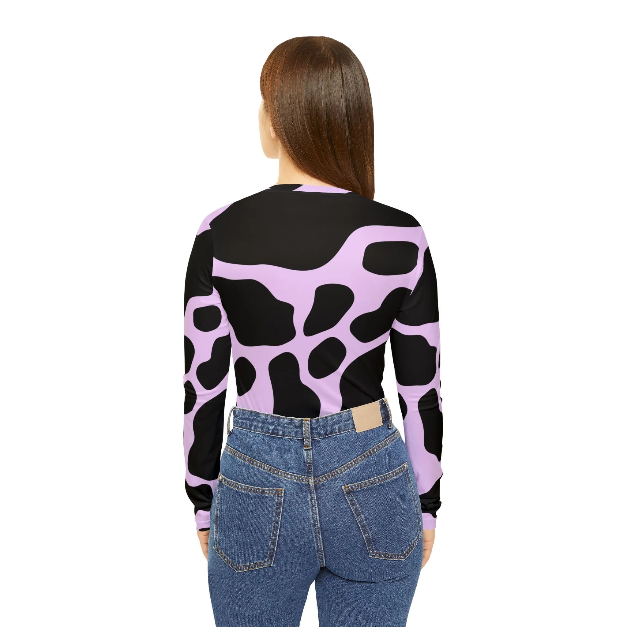 ["All Over Print","AOP","AOP Clothing","Art","Artful","Artistic","Artsy","Arty","Assembled in the USA","Assembled in USA","Illustration","Illustration art","Long Sleeves","Made in the USA","Made in USA","Sublimation","Tops","V-neck","Women's Clothing"]