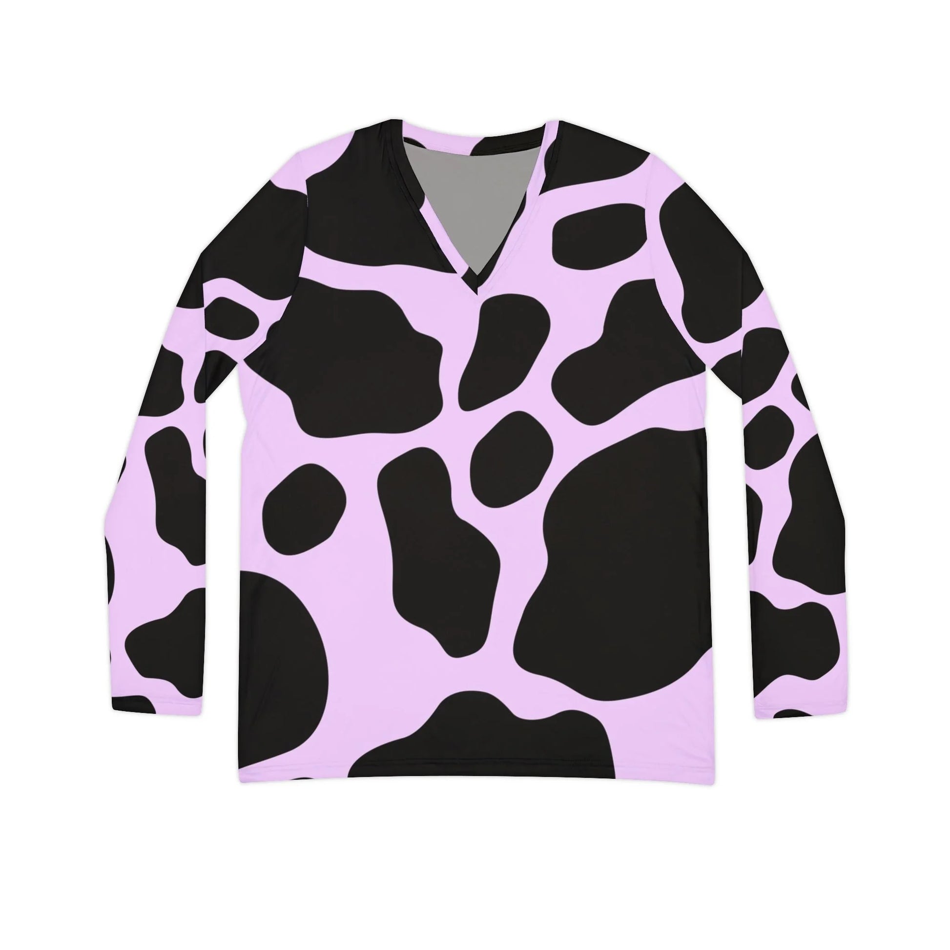 ["All Over Print","AOP","AOP Clothing","Art","Artful","Artistic","Artsy","Arty","Assembled in the USA","Assembled in USA","Illustration","Illustration art","Long Sleeves","Made in the USA","Made in USA","Sublimation","Tops","V-neck","Women's Clothing"]