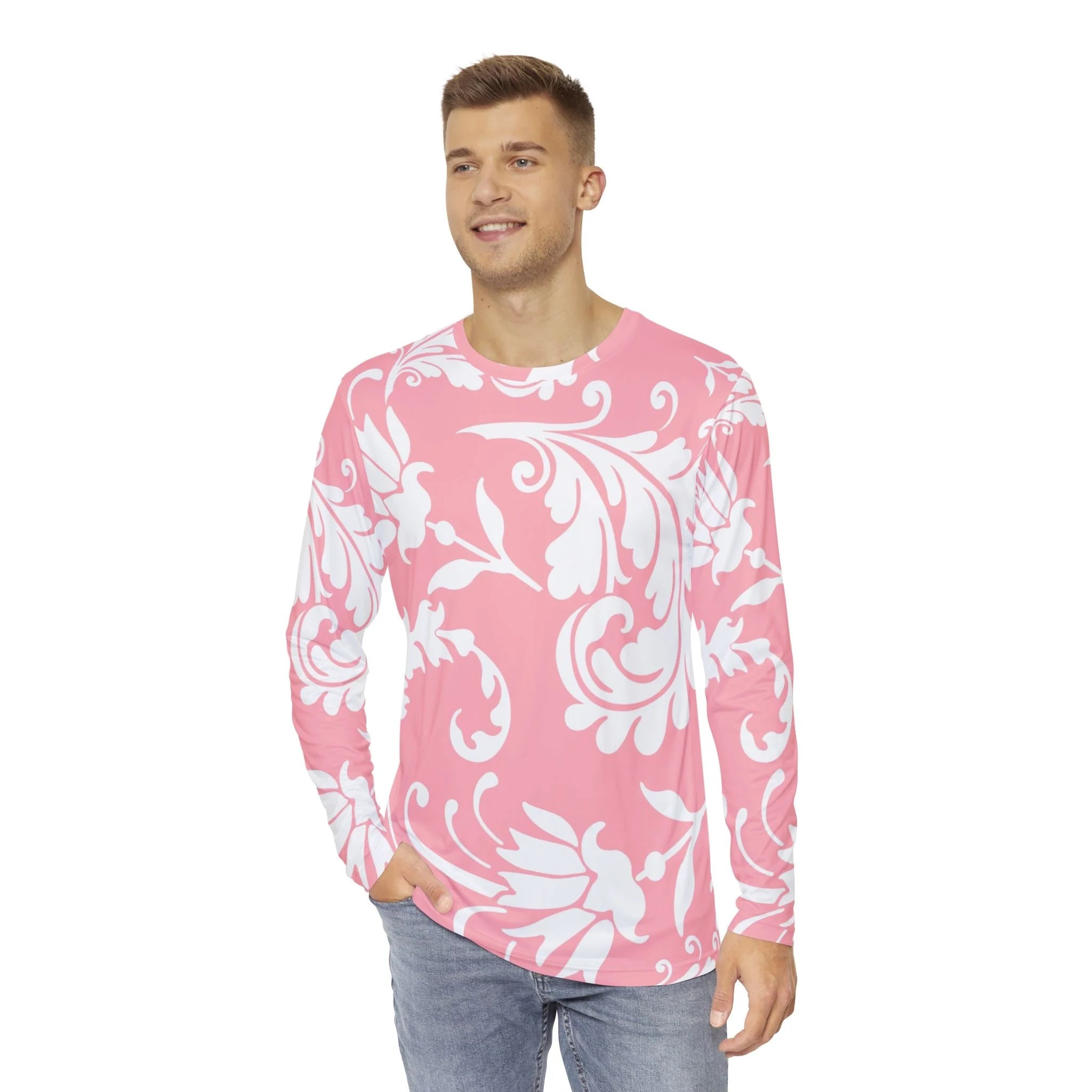 ["All Over Print","AOP","AOP Clothing","Art","Artful","Artistic","Artsy","Arty","Assembled in the USA","Assembled in USA","Halloween","Illustration","Illustration art","Long Sleeves","Made in the USA","Made in USA","Men's Clothing","Sublimation","Tops"]