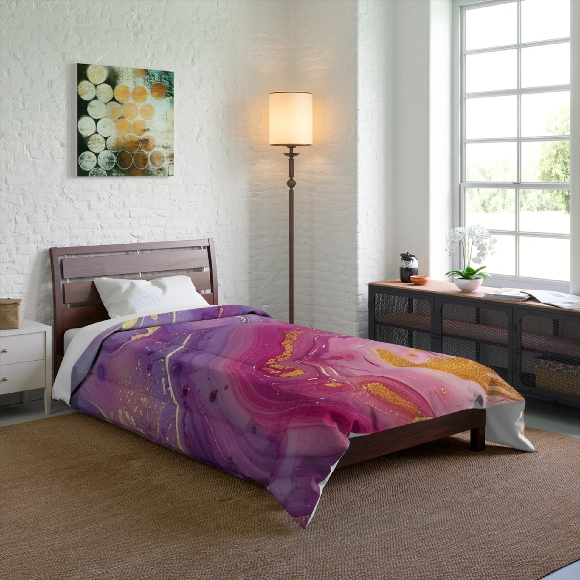 ["Art","Artful","Artistic","Artsy","Arty","Bed","Bedding","Blankets","Home & Living","Illustration","Illustration art","Queen","Twin"]
