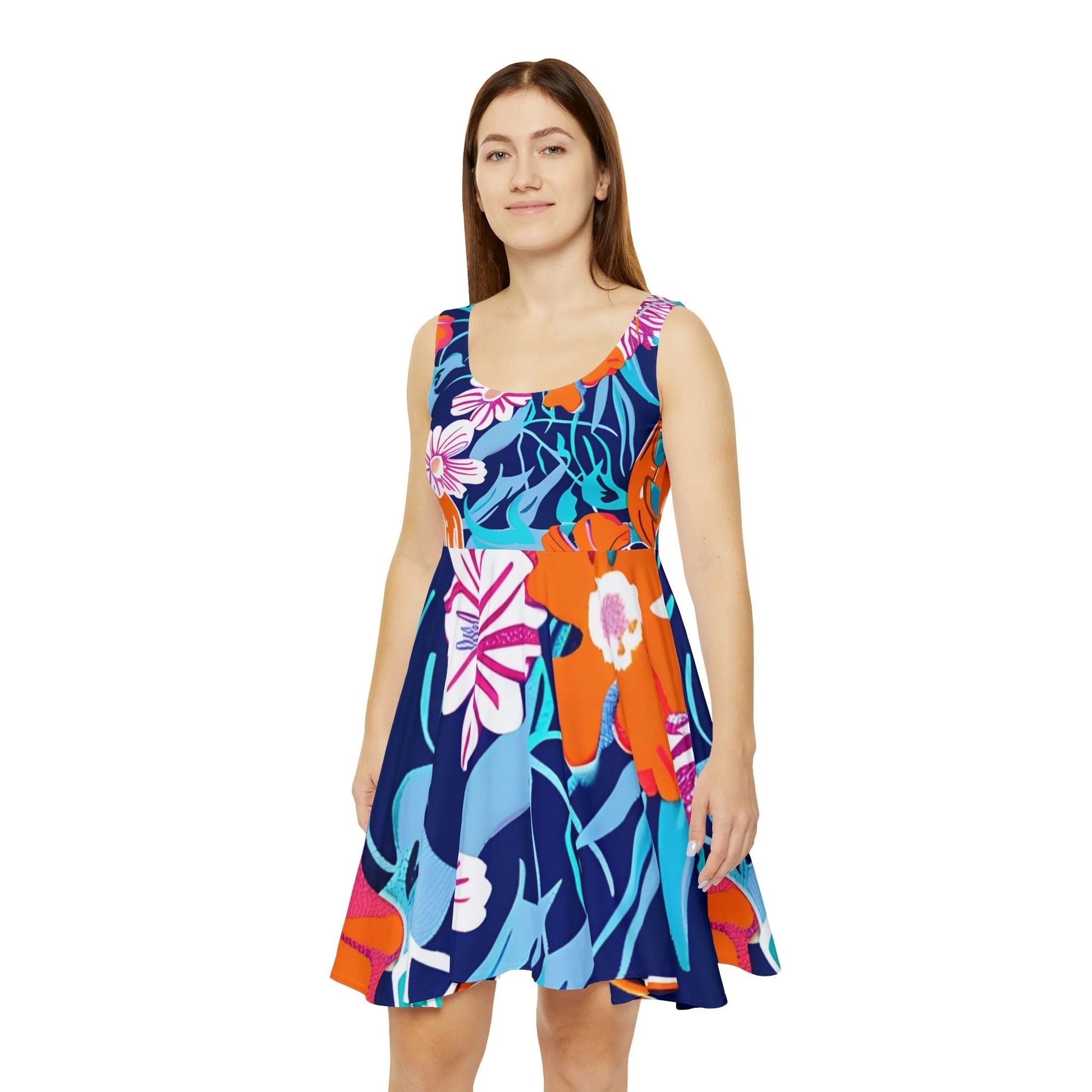 ["All Over Print","AOP","AOP Clothing","Art","Artful","Artistic","Artsy","Arty","Assembled in the USA","Assembled in USA","Illustration","Illustration art","Made in the USA","Made in USA","Skirts & Dresses","Sublimation","Women's Clothing"]