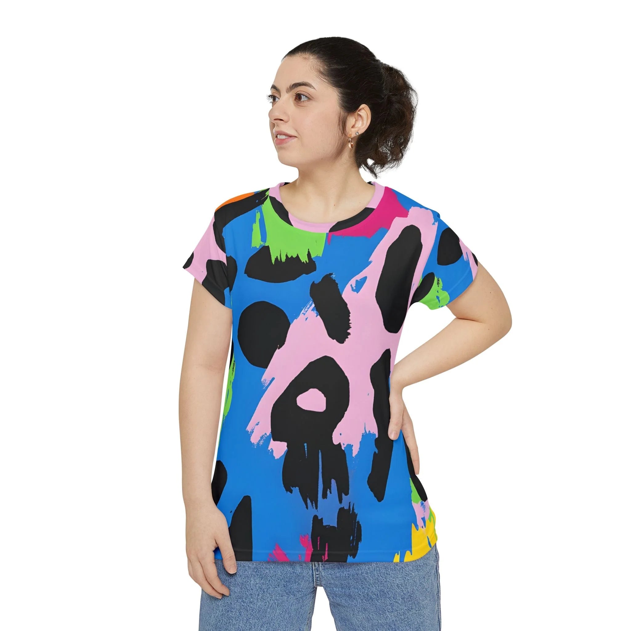 ["All Over Print","AOP","AOP Clothing","Art","Artful","Artistic","Artsulli","Artsy","Arty","Assembled in the USA","Assembled in USA","Full Print","Illustration","Illustration art","Jakkoutthebxx","Made in the USA","Made in USA","Merch","Merchandise","Product","Sublimation","T-shirts","Tops","Women's Clothing"]