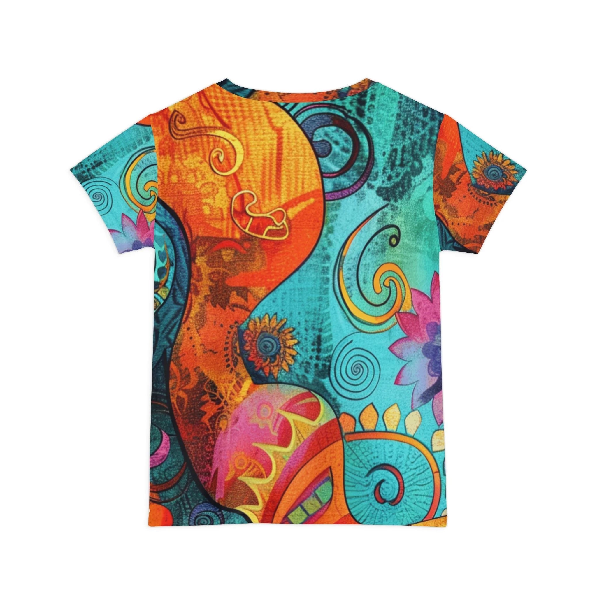 ["All Over Print","AOP","AOP Clothing","Art","Artful","Artistic","Artsy","Arty","Assembled in the USA","Assembled in USA","Illustration","Illustration art","Made in the USA","Made in USA","Sublimation","T-shirts","Tops","Women's Clothing"]