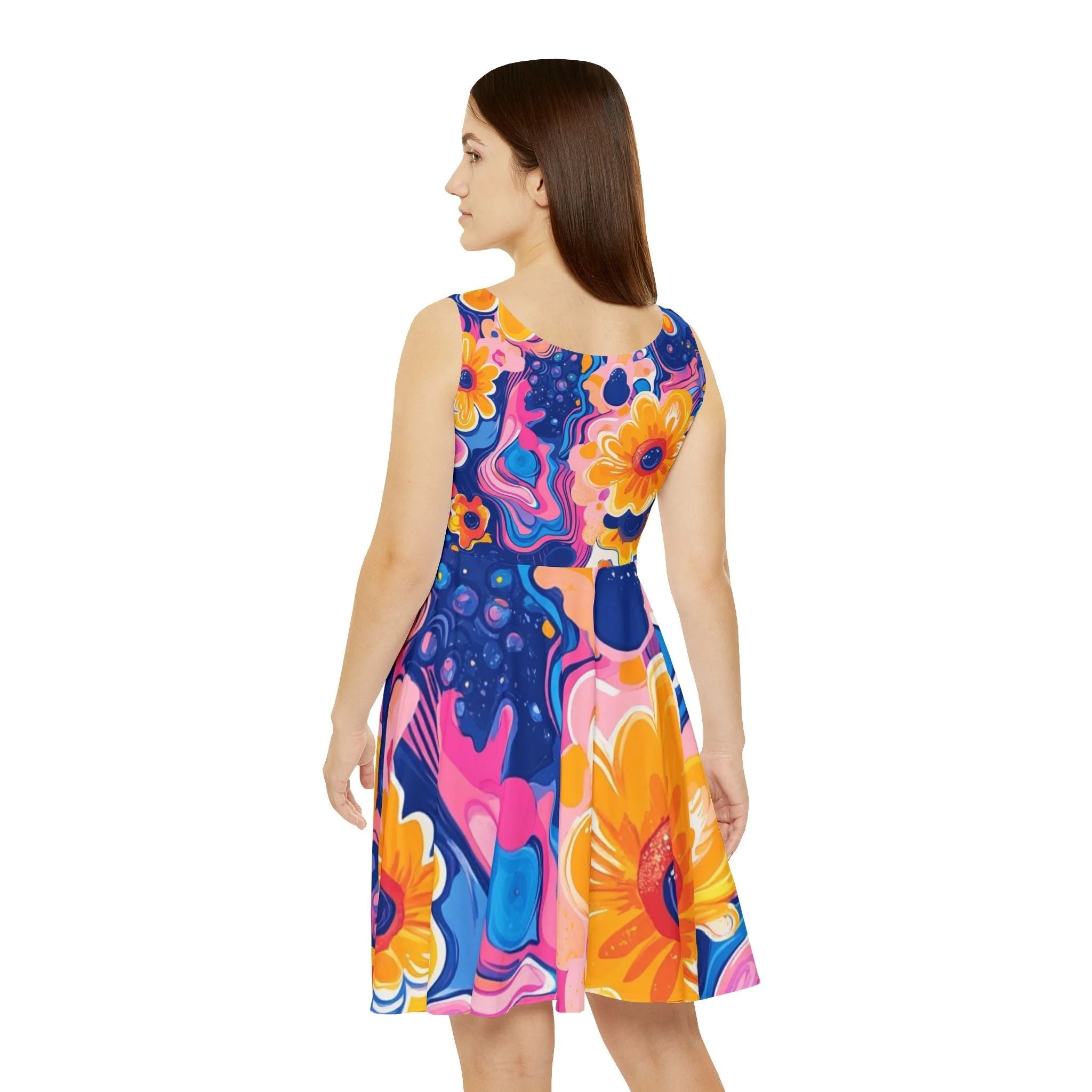 ["All Over Print","AOP","AOP Clothing","Art","Artful","Artistic","Artsy","Arty","Assembled in the USA","Assembled in USA","Illustration","Illustration art","Made in the USA","Made in USA","Skirts & Dresses","Sublimation","Women's Clothing"]