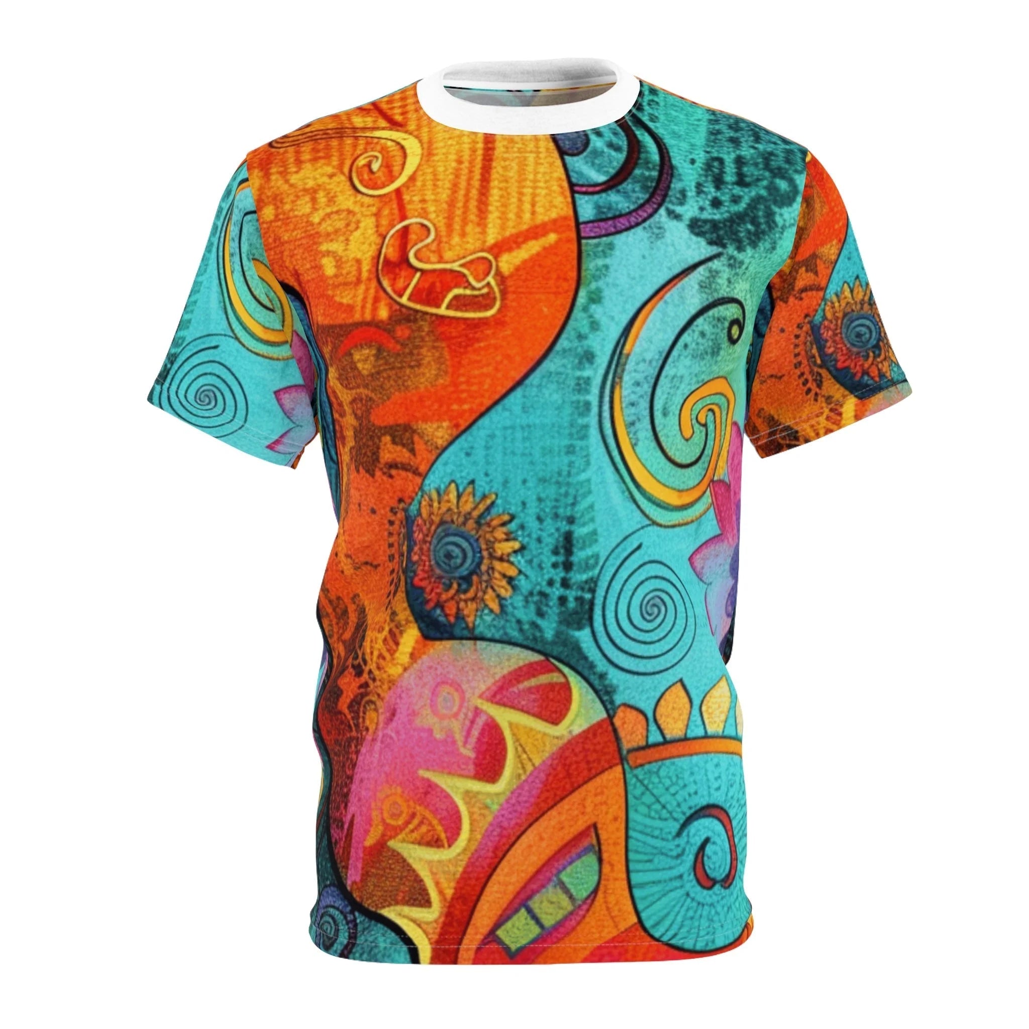 ["All Over Print","AOP Clothing","Art","Artful","Artistic","Artsy","Arty","Assembled in the USA","Assembled in USA","Crew neck","Illustration","Illustration art","Made in the USA","Made in USA","Men's Clothing","Sublimation","T-shirts","Unisex","Women's Clothing"]