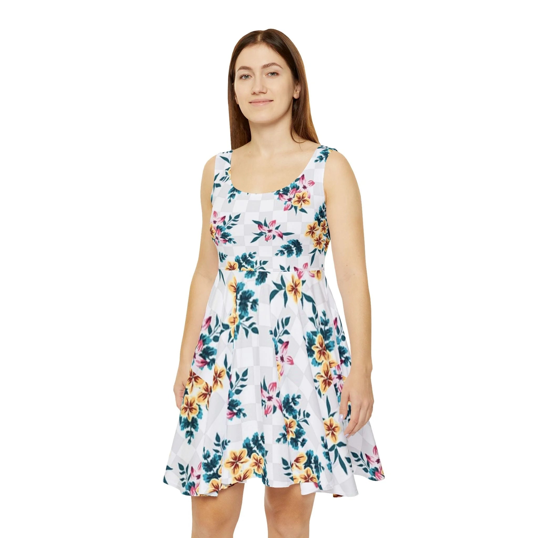 ["All Over Print","AOP","AOP Clothing","Art","Artful","Artistic","Artsy","Arty","Assembled in the USA","Assembled in USA","Illustration","Illustration art","Made in the USA","Made in USA","Skirts & Dresses","Sublimation","Women's Clothing"]